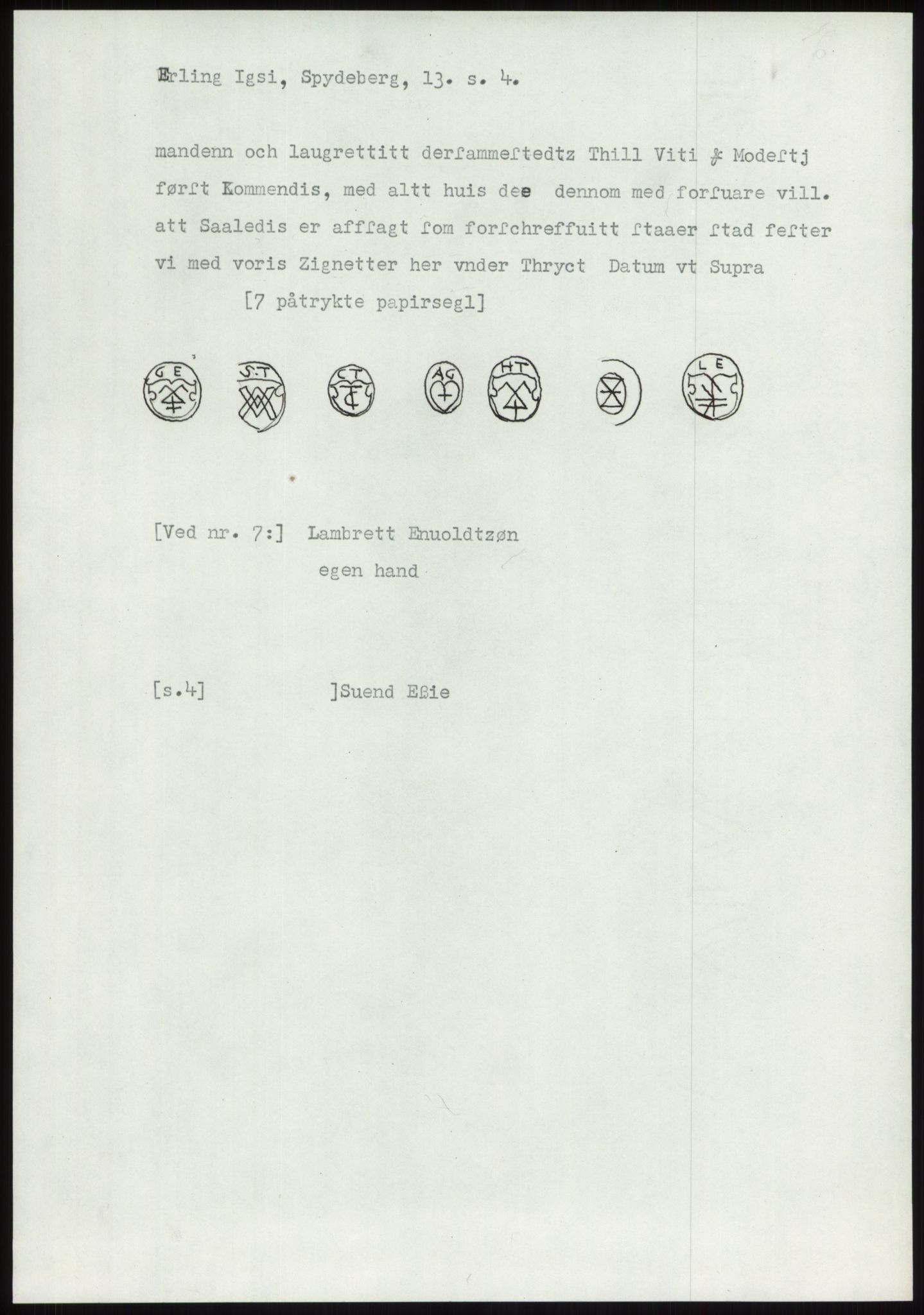 Samlinger til kildeutgivelse, Diplomavskriftsamlingen, AV/RA-EA-4053/H/Ha, p. 376