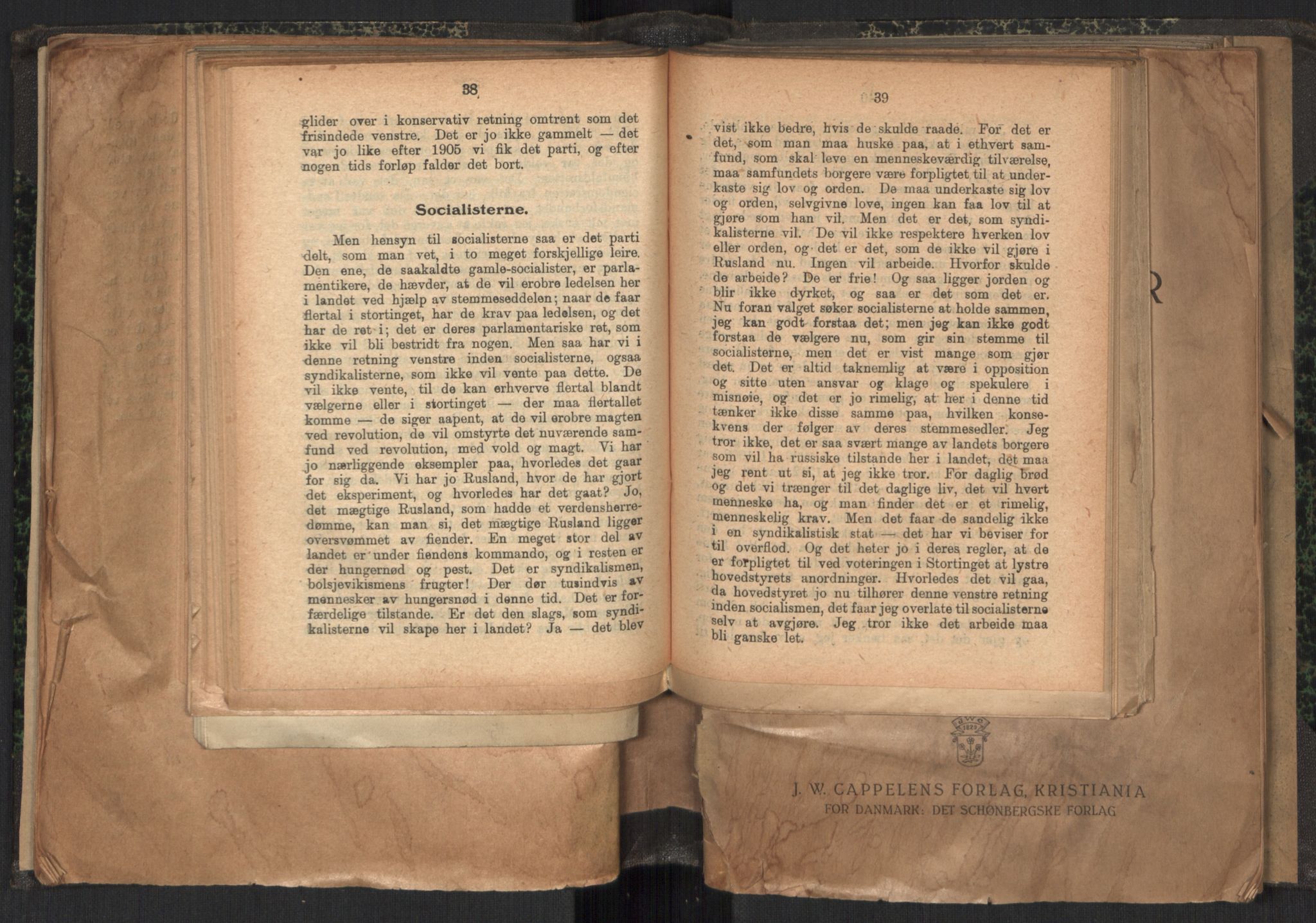 Venstres Hovedorganisasjon, RA/PA-0876/X/L0001: De eldste skrifter, 1860-1936, p. 194