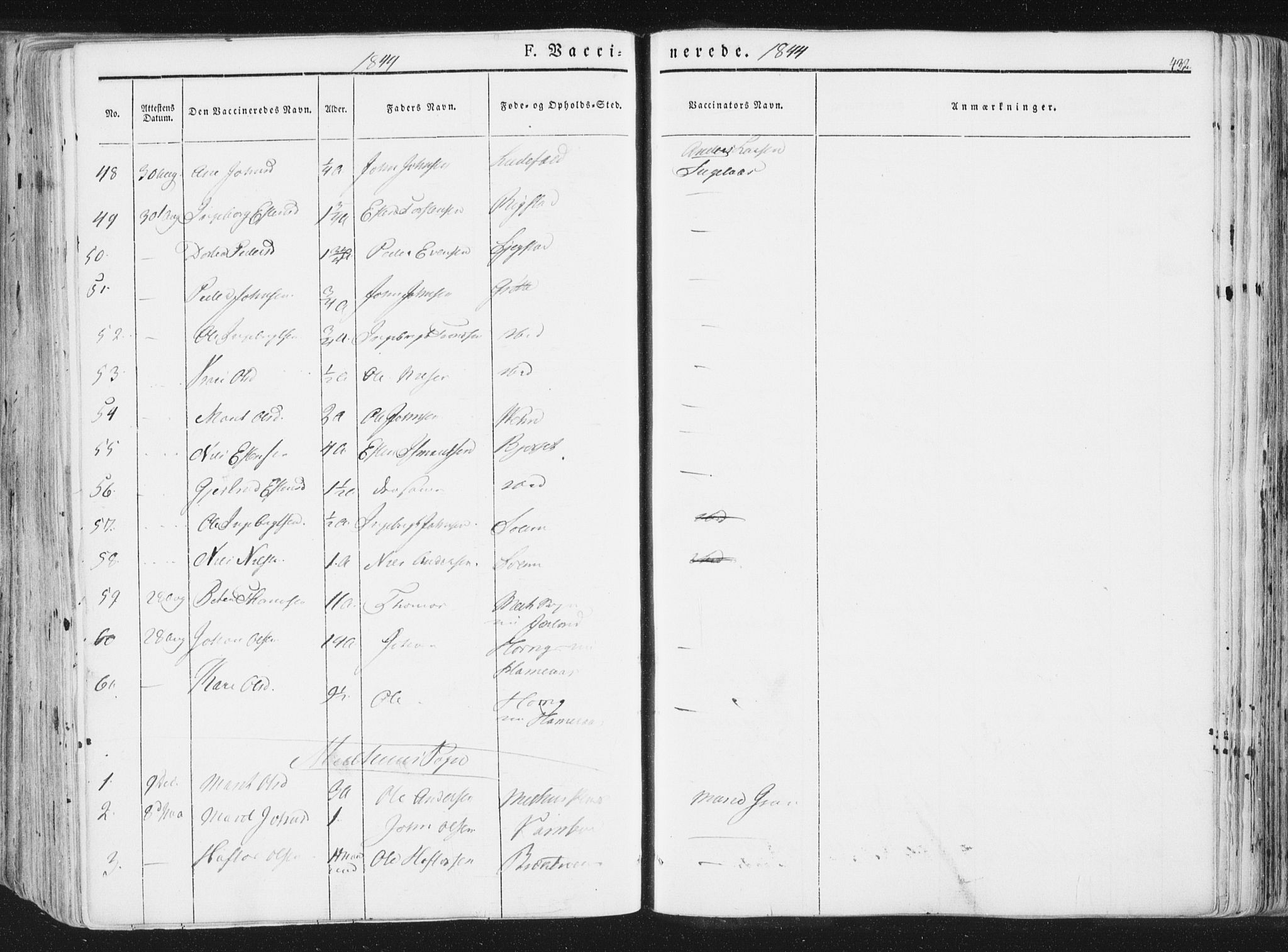 Ministerialprotokoller, klokkerbøker og fødselsregistre - Sør-Trøndelag, SAT/A-1456/691/L1074: Parish register (official) no. 691A06, 1842-1852, p. 432