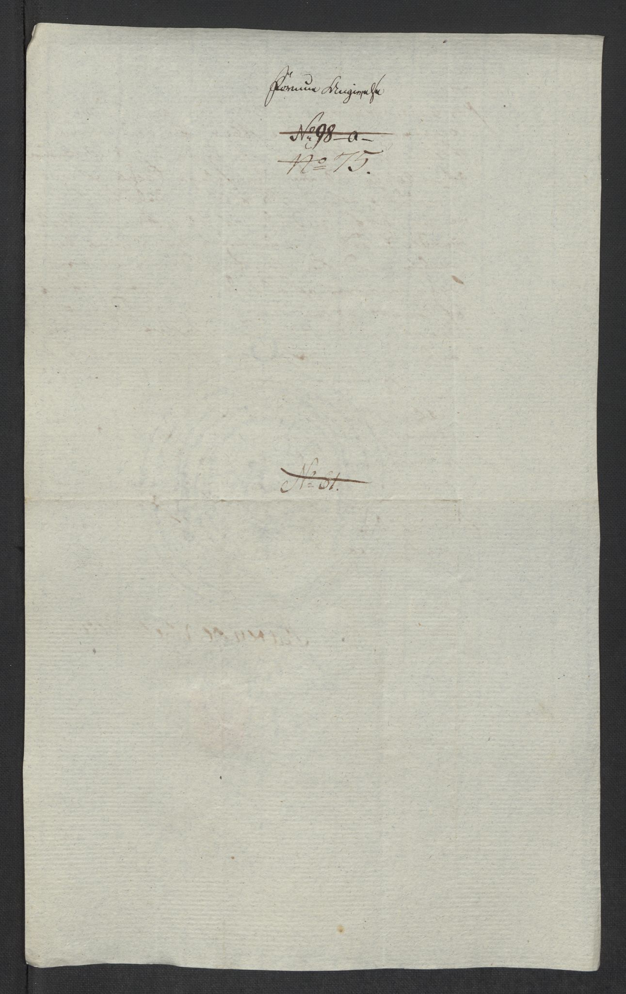 Rentekammeret inntil 1814, Reviderte regnskaper, Mindre regnskaper, RA/EA-4068/Rf/Rfe/L0006: Christiania, 1789, p. 260