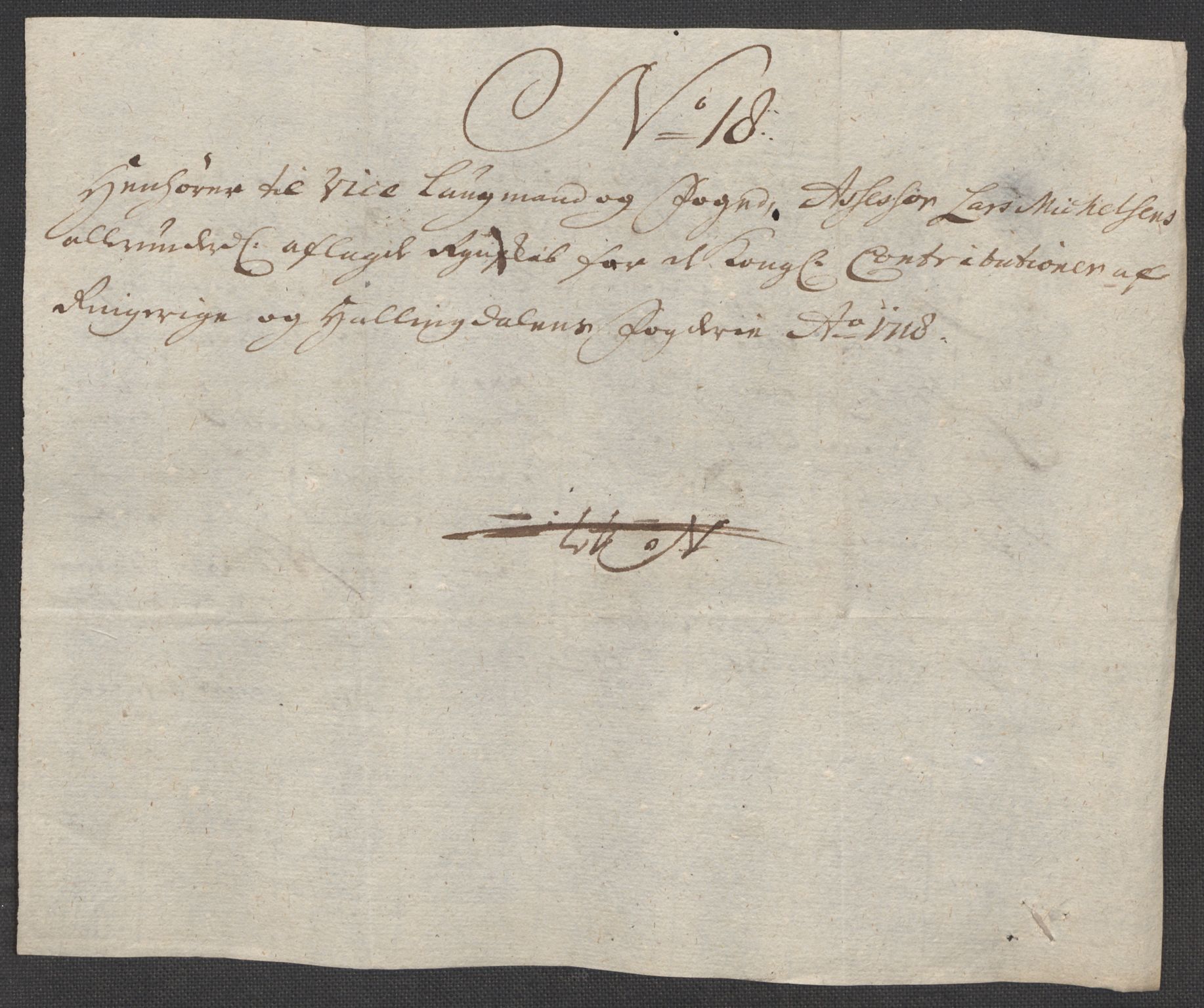 Rentekammeret inntil 1814, Reviderte regnskaper, Fogderegnskap, RA/EA-4092/R23/L1476: Fogderegnskap Ringerike og Hallingdal, 1718, p. 208