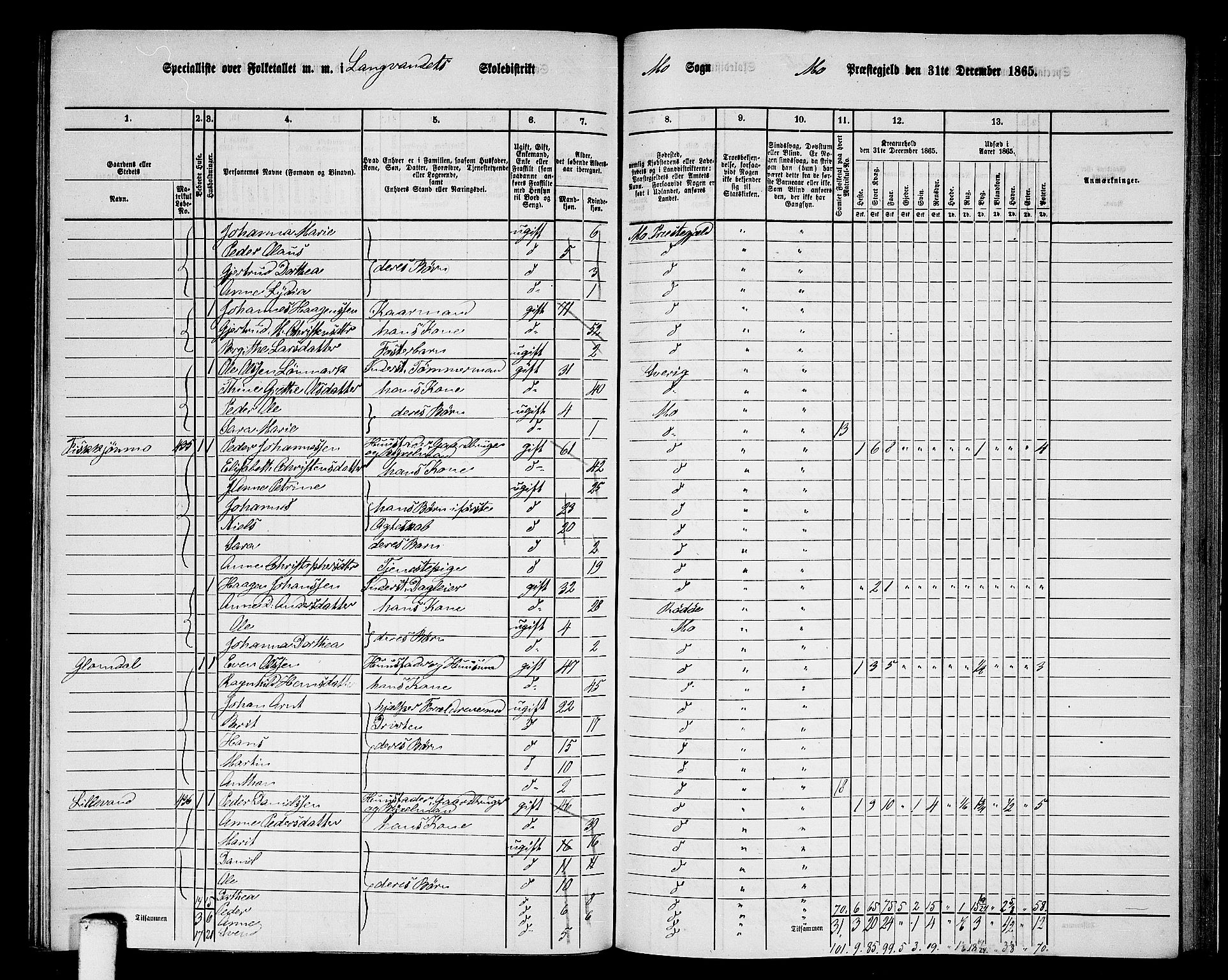 RA, 1865 census for Mo, 1865, p. 146