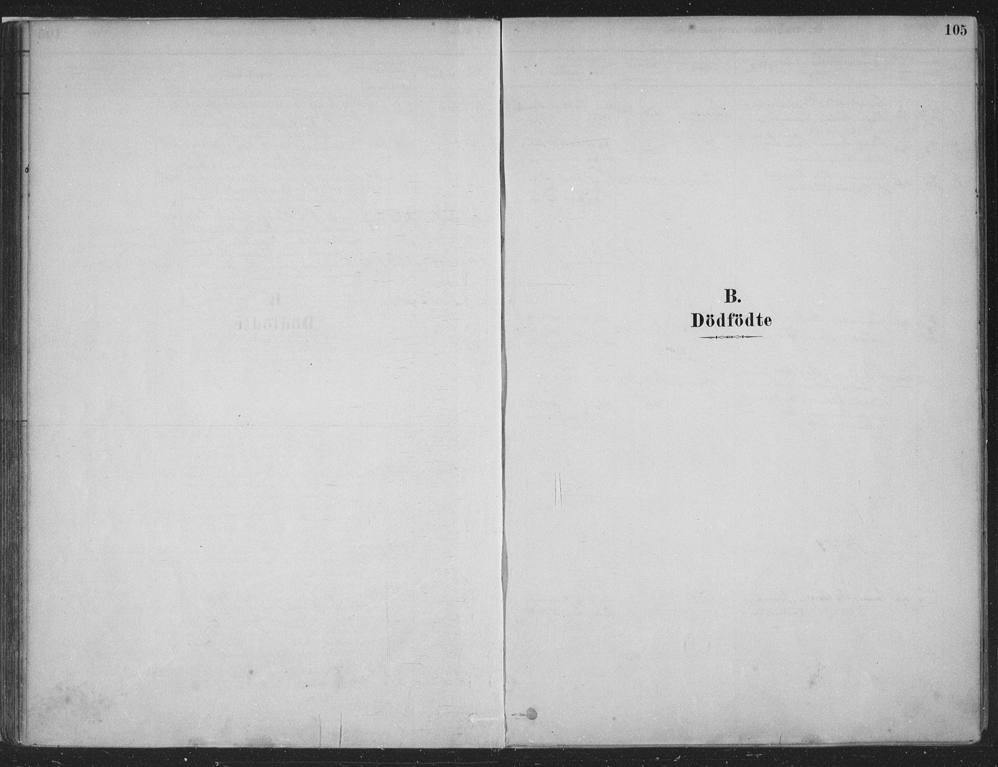 Fusa sokneprestembete, SAB/A-75401/H/Haa: Parish register (official) no. D 1, 1880-1938, p. 105
