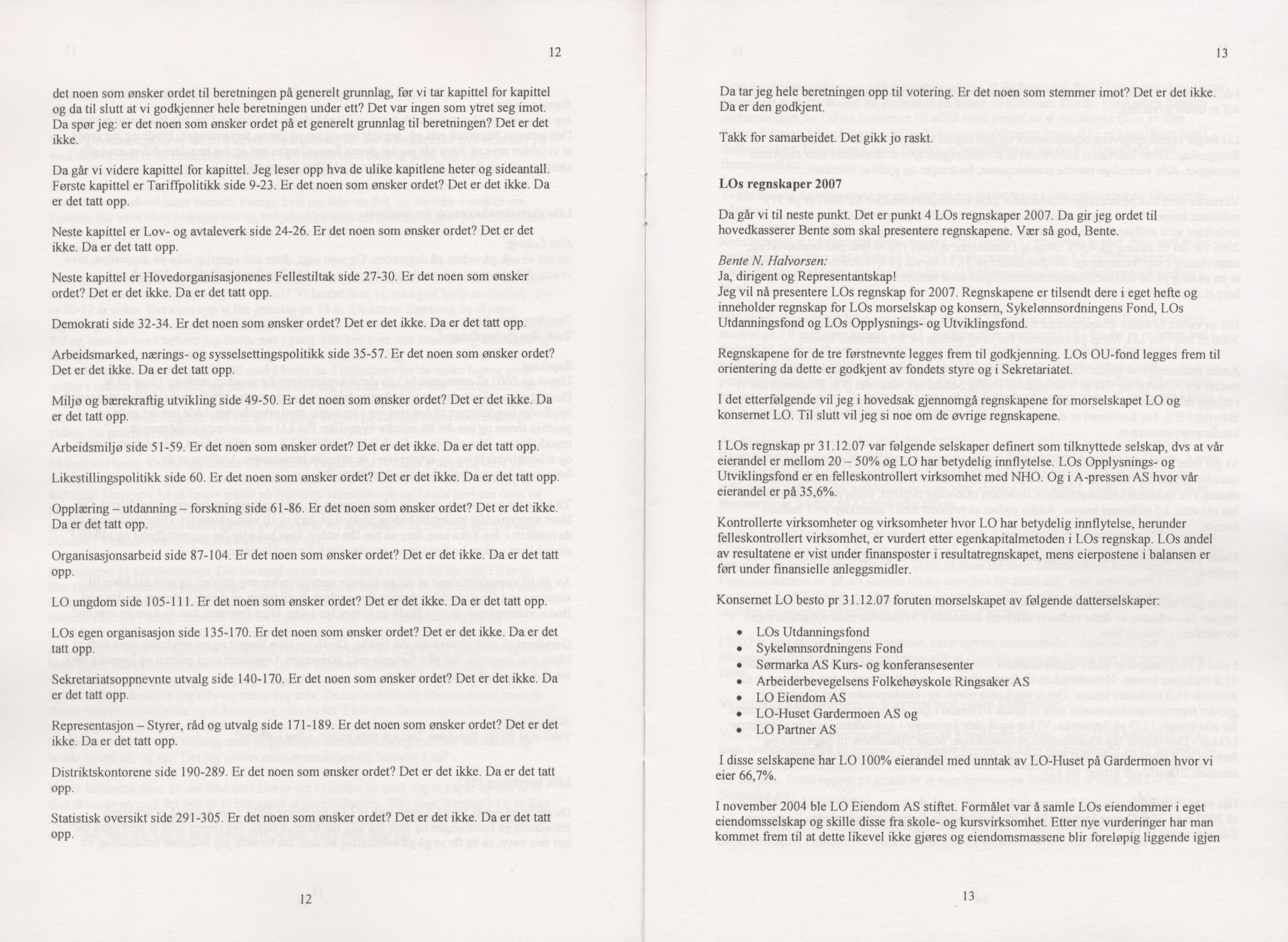 Landsorganisasjonen i Norge, AAB/ARK-1579, 1993-2008, p. 977