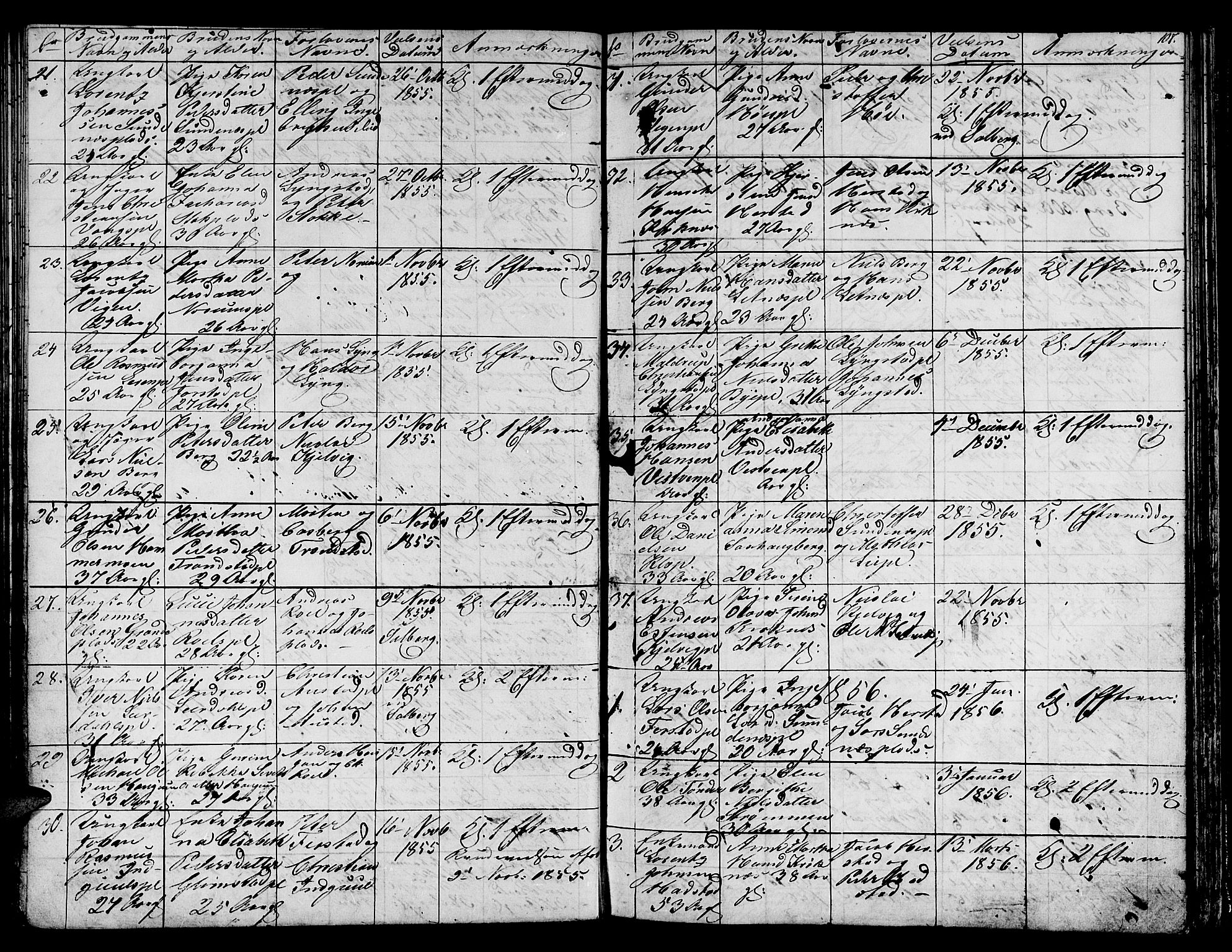 Ministerialprotokoller, klokkerbøker og fødselsregistre - Nord-Trøndelag, SAT/A-1458/730/L0299: Parish register (copy) no. 730C02, 1849-1871, p. 107