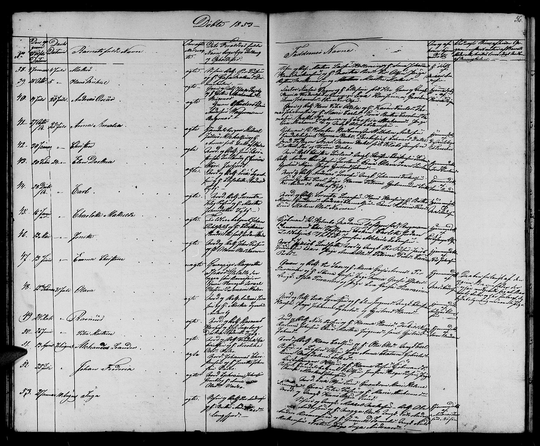 Vadsø sokneprestkontor, SATØ/S-1325/H/Hb/L0001klokker: Parish register (copy) no. 1, 1843-1853, p. 56