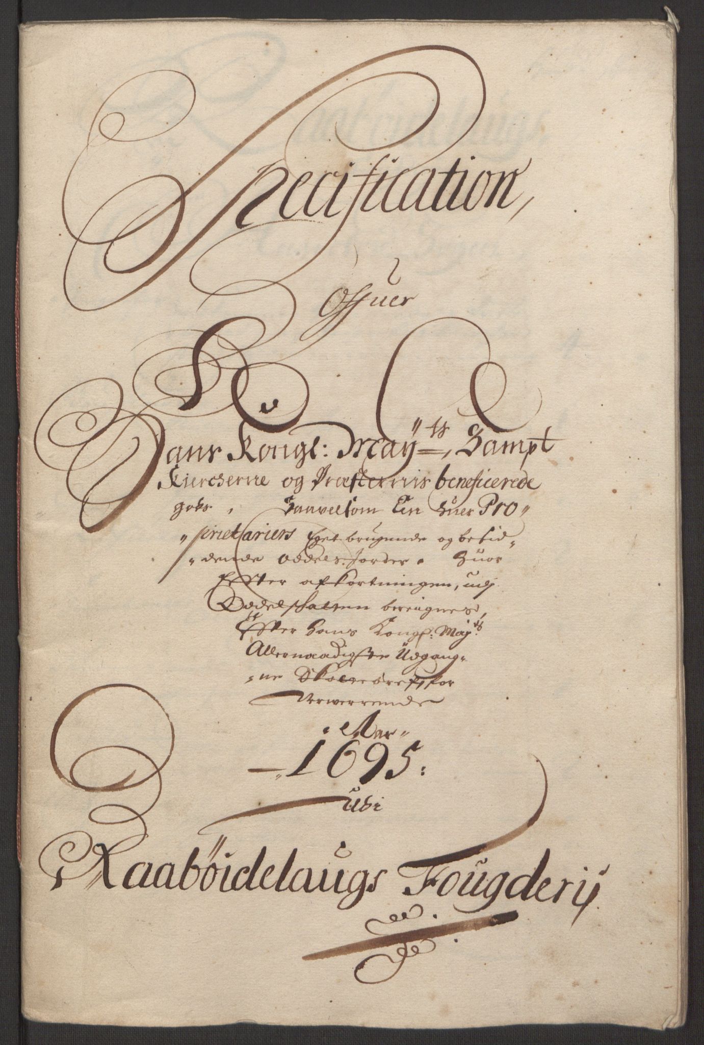 Rentekammeret inntil 1814, Reviderte regnskaper, Fogderegnskap, RA/EA-4092/R40/L2444: Fogderegnskap Råbyggelag, 1693-1696, p. 251