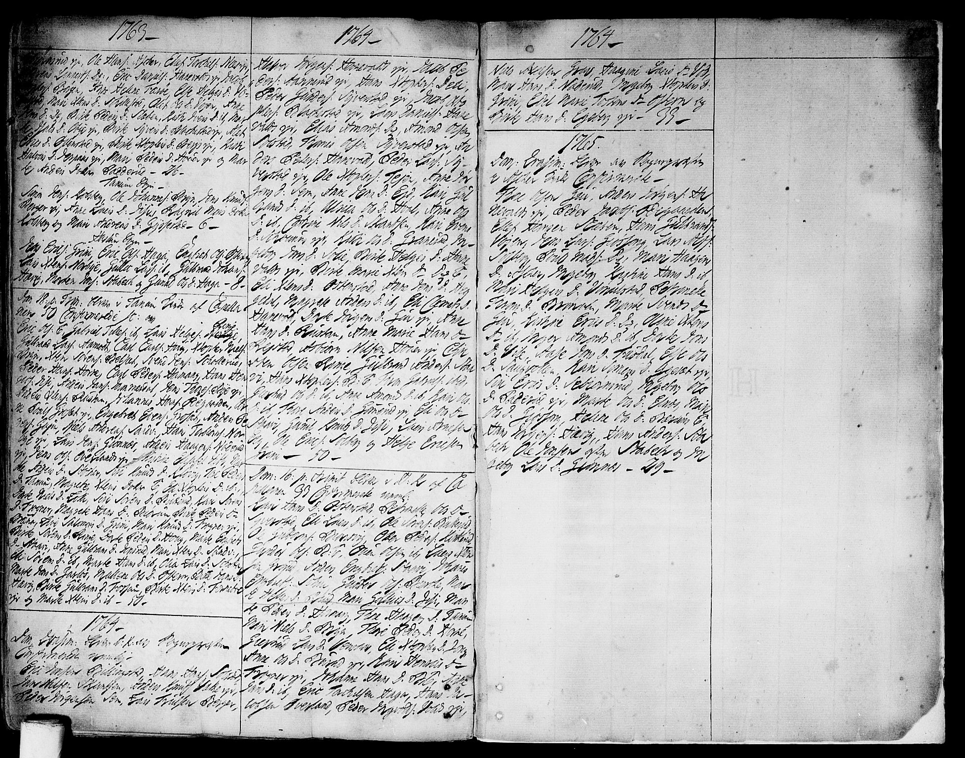 Asker prestekontor Kirkebøker, SAO/A-10256a/F/Fa/L0002: Parish register (official) no. I 2, 1733-1766, p. 283
