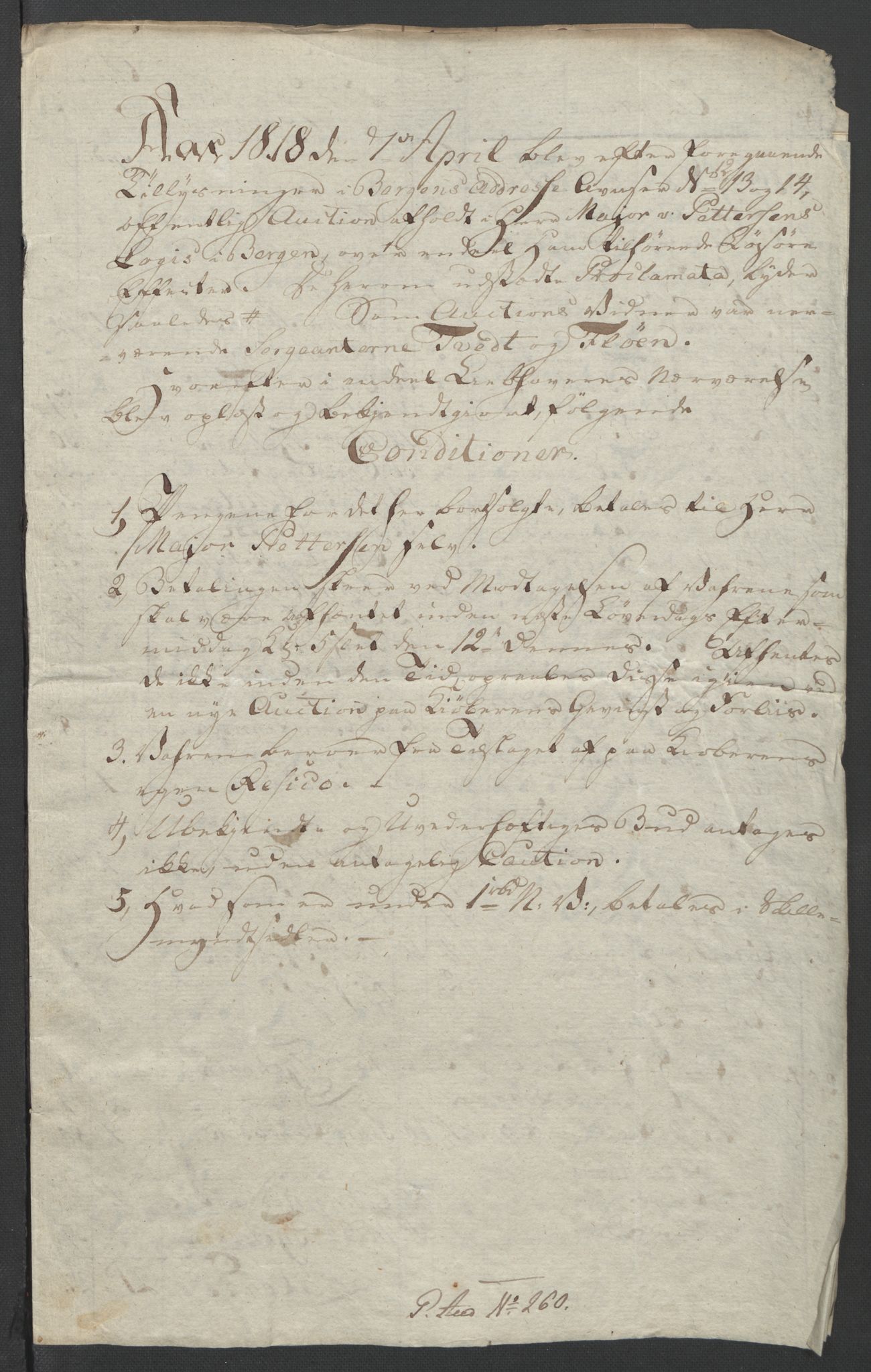 Forsvaret, Generalauditøren, RA/RAFA-1772/F/Fj/Fja/L0034: --, 1753-1817, p. 606