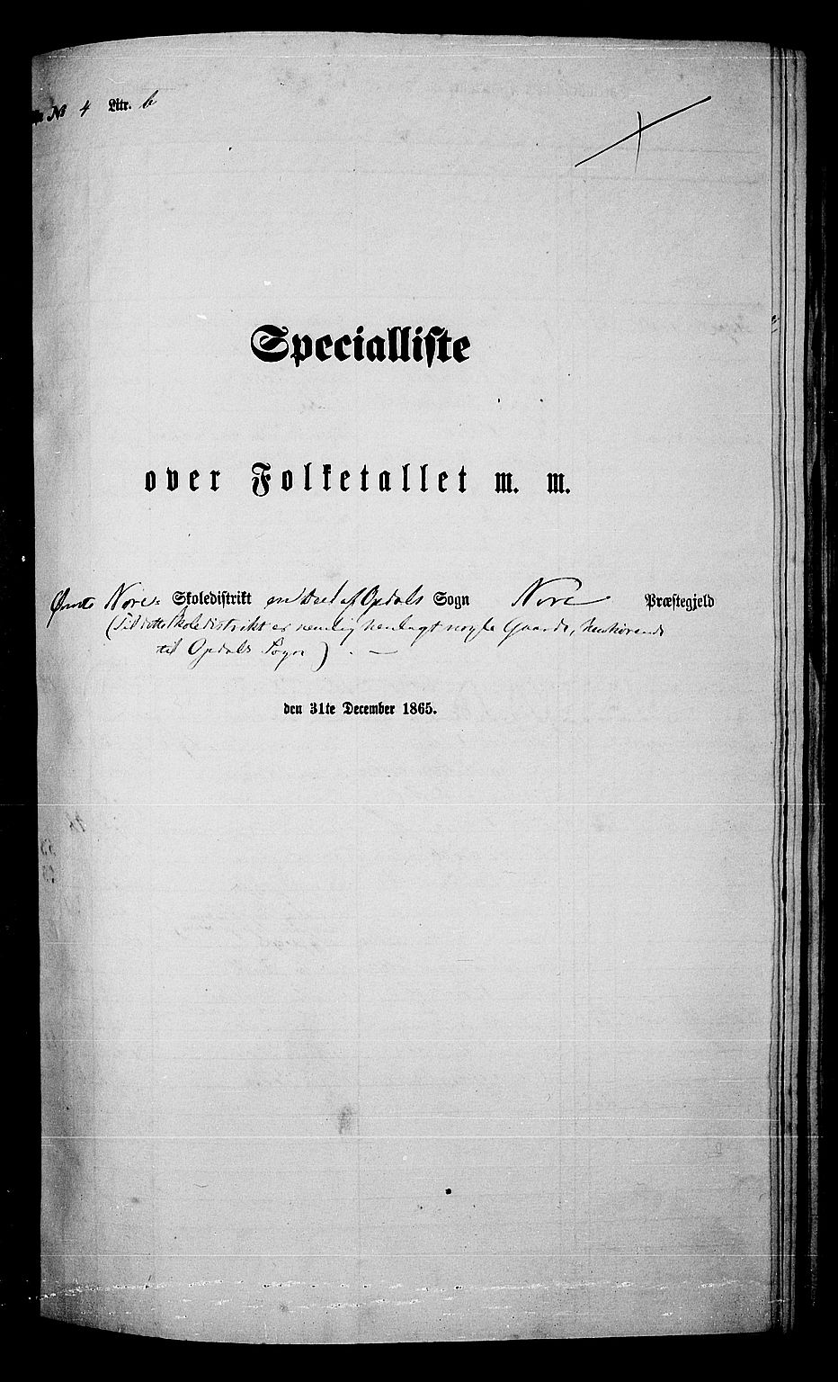 RA, 1865 census for Nore, 1865, p. 82