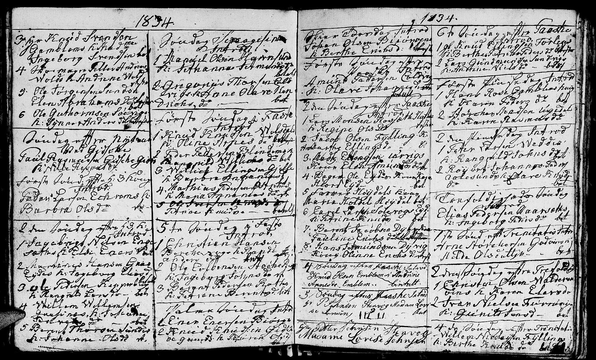 Ministerialprotokoller, klokkerbøker og fødselsregistre - Møre og Romsdal, AV/SAT-A-1454/528/L0424: Parish register (copy) no. 528C05, 1826-1847, p. 81