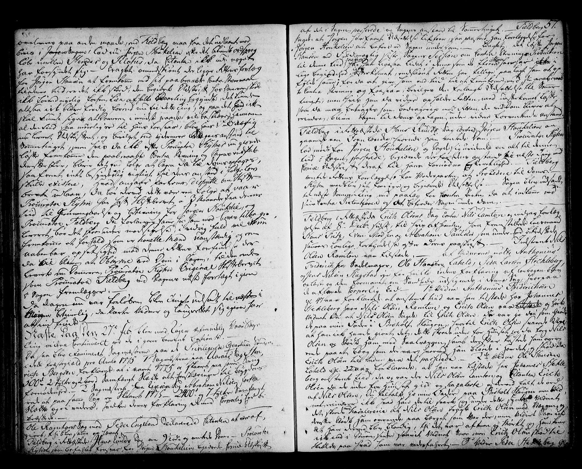 Lier, Røyken og Hurum sorenskriveri, AV/SAKO-A-89/F/Fa/L0056: Tingbok, 1775-1779, p. 57