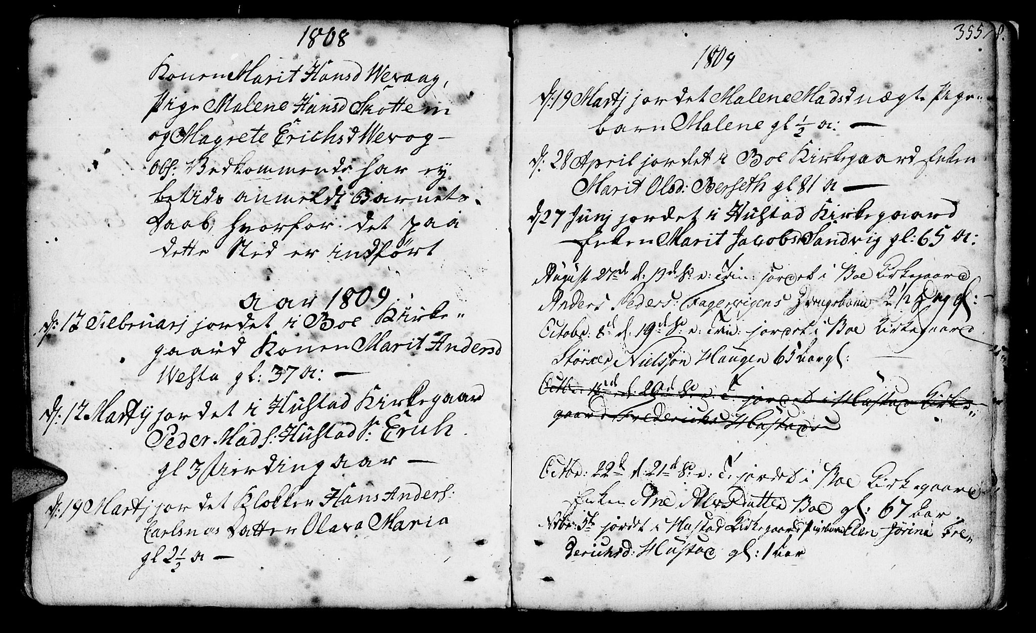 Ministerialprotokoller, klokkerbøker og fødselsregistre - Møre og Romsdal, SAT/A-1454/566/L0761: Parish register (official) no. 566A02 /1, 1767-1817, p. 355