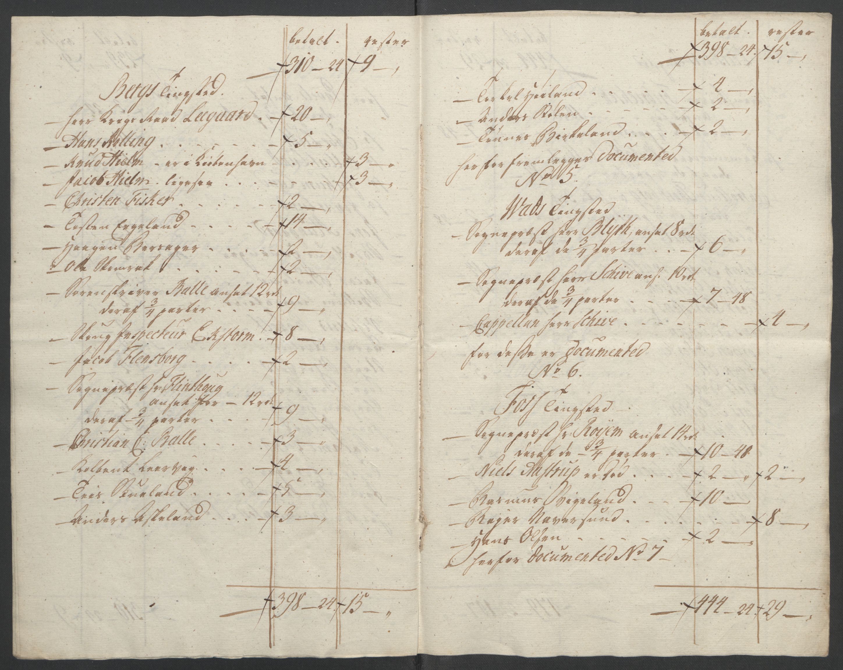 Rentekammeret inntil 1814, Reviderte regnskaper, Fogderegnskap, AV/RA-EA-4092/R45/L2704: Ekstraskatten Lista og Mandal, 1762-1768, p. 337