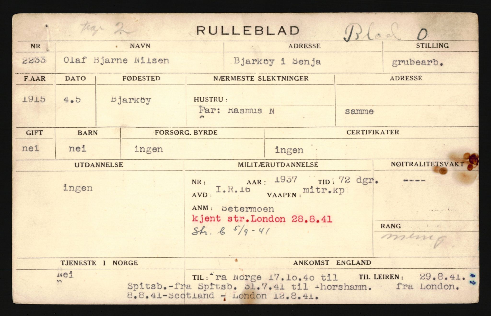 Forsvaret, Troms infanteriregiment nr. 16, AV/RA-RAFA-3146/P/Pa/L0020: Rulleblad for regimentets menige mannskaper, årsklasse 1936, 1936, p. 937
