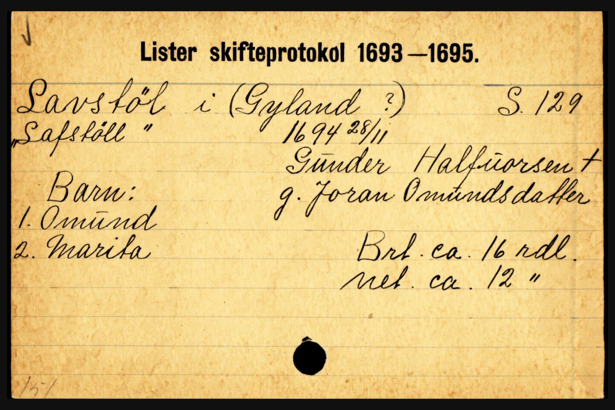 Lister sorenskriveri, AV/SAK-1221-0003/H, p. 22697