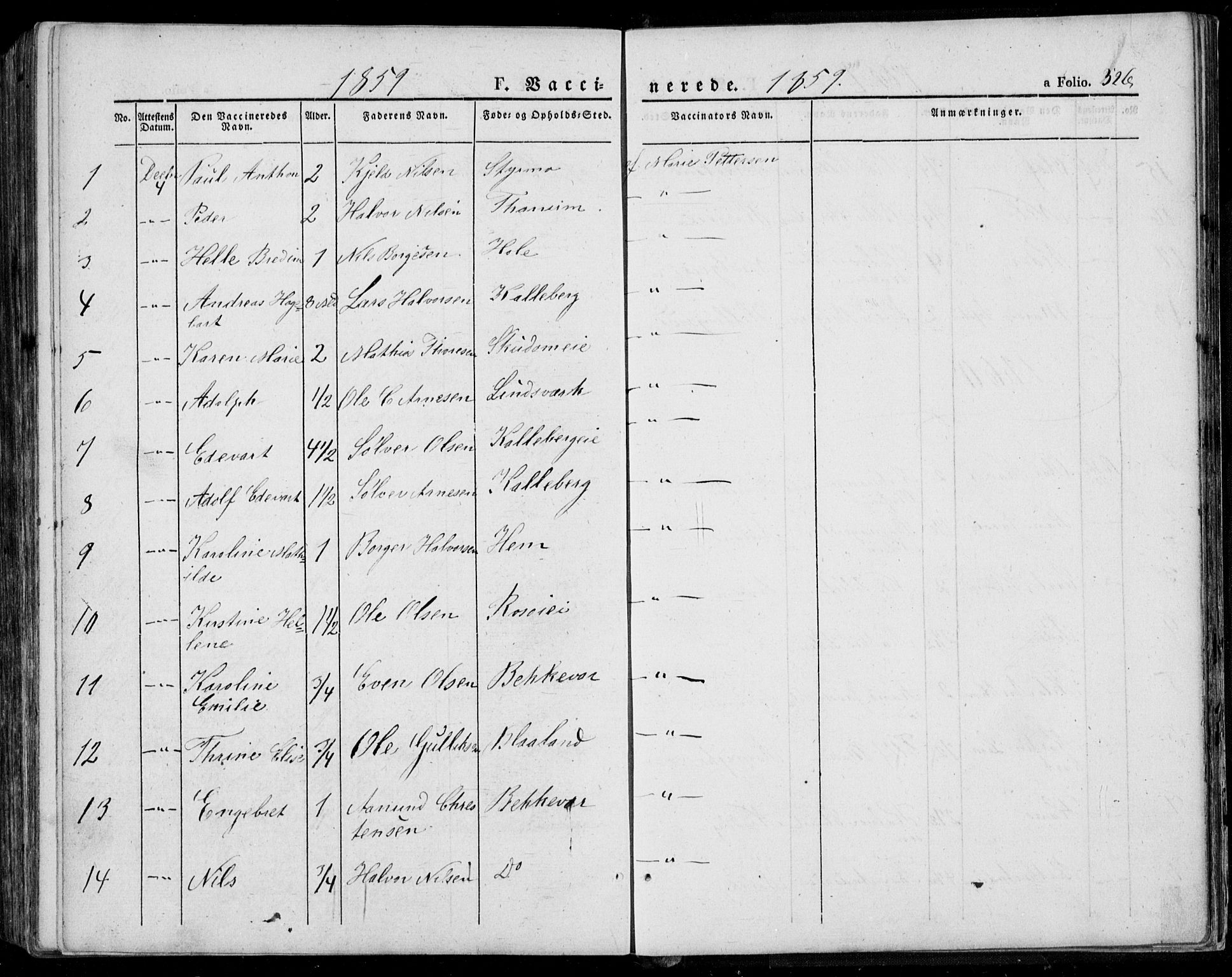 Lardal kirkebøker, AV/SAKO-A-350/F/Fa/L0006: Parish register (official) no. I 6, 1835-1860, p. 526