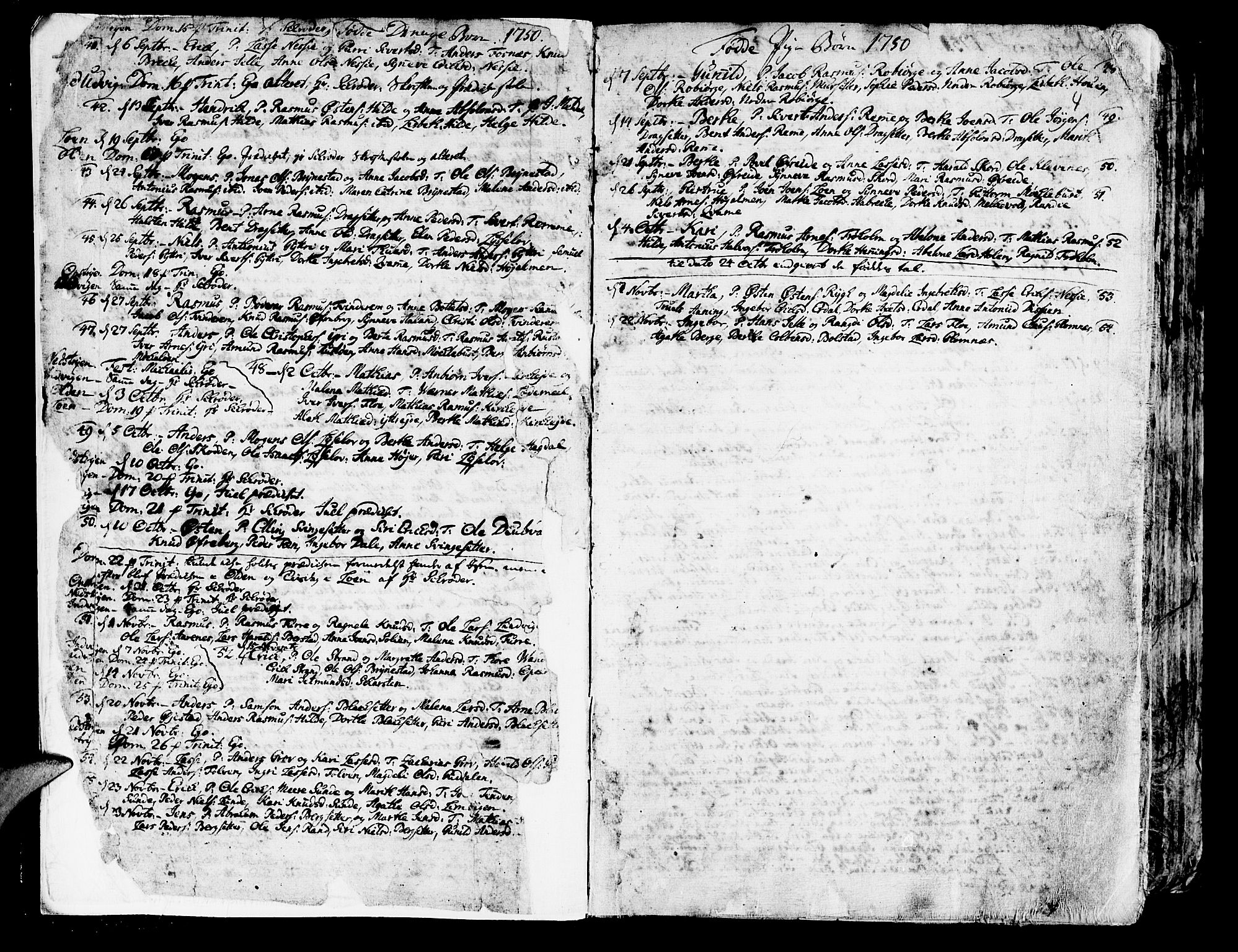 Innvik sokneprestembete, SAB/A-80501: Parish register (official) no. A 1, 1750-1816, p. 4