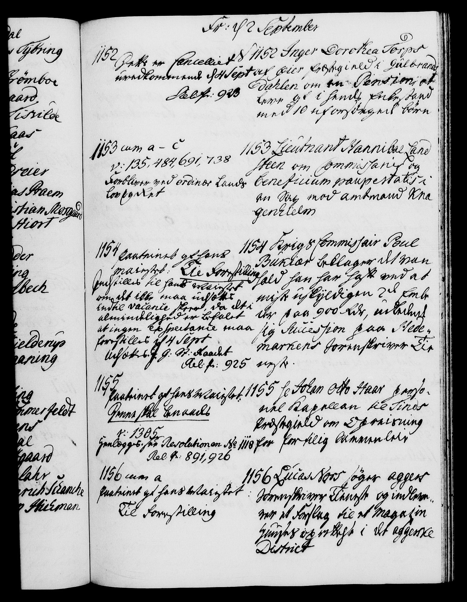 Danske Kanselli 1572-1799, AV/RA-EA-3023/I/Ia/L0002: 3. departements journal, 1772