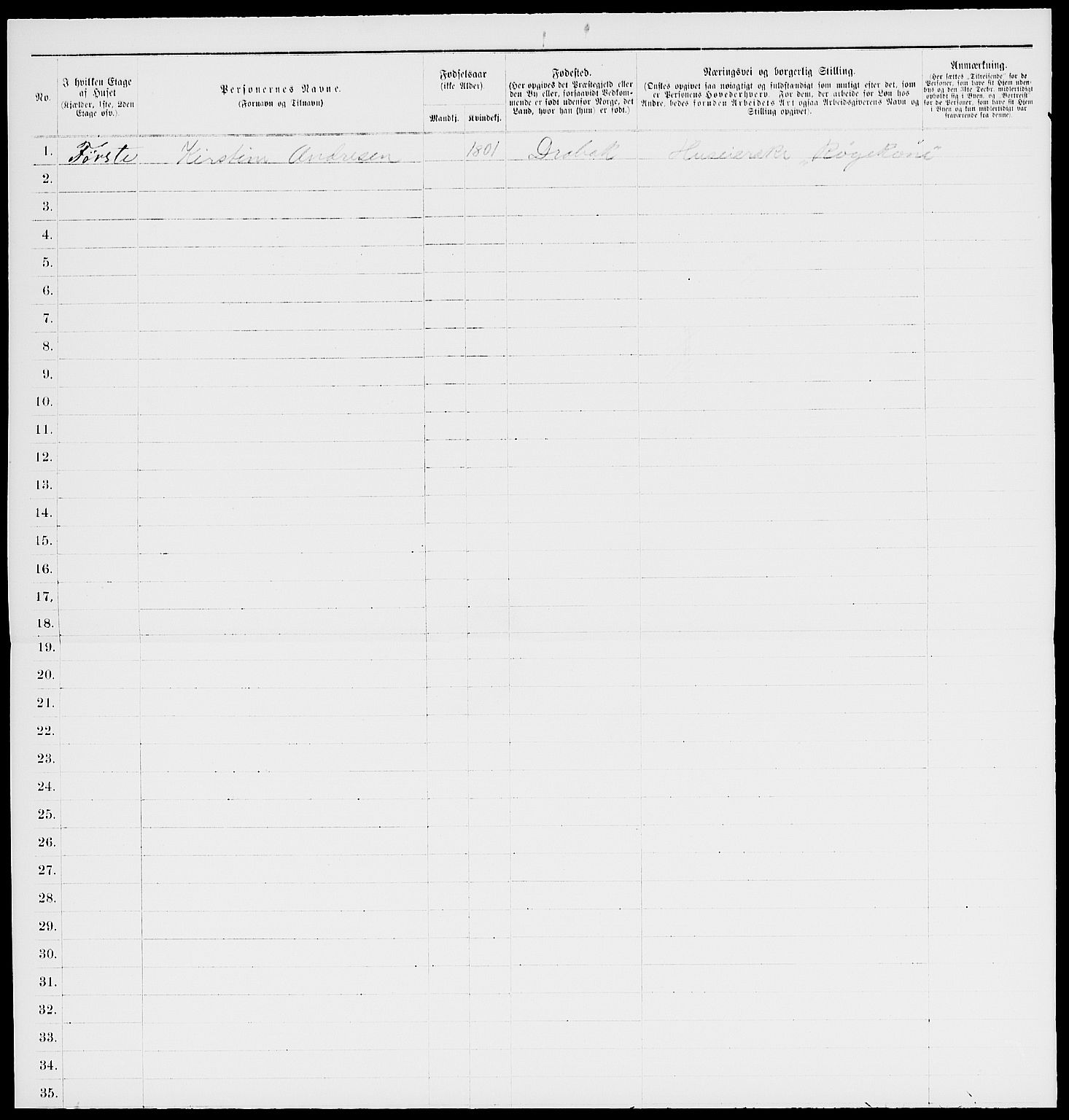 RA, 1885 census for 0203 Drøbak, 1885, p. 83