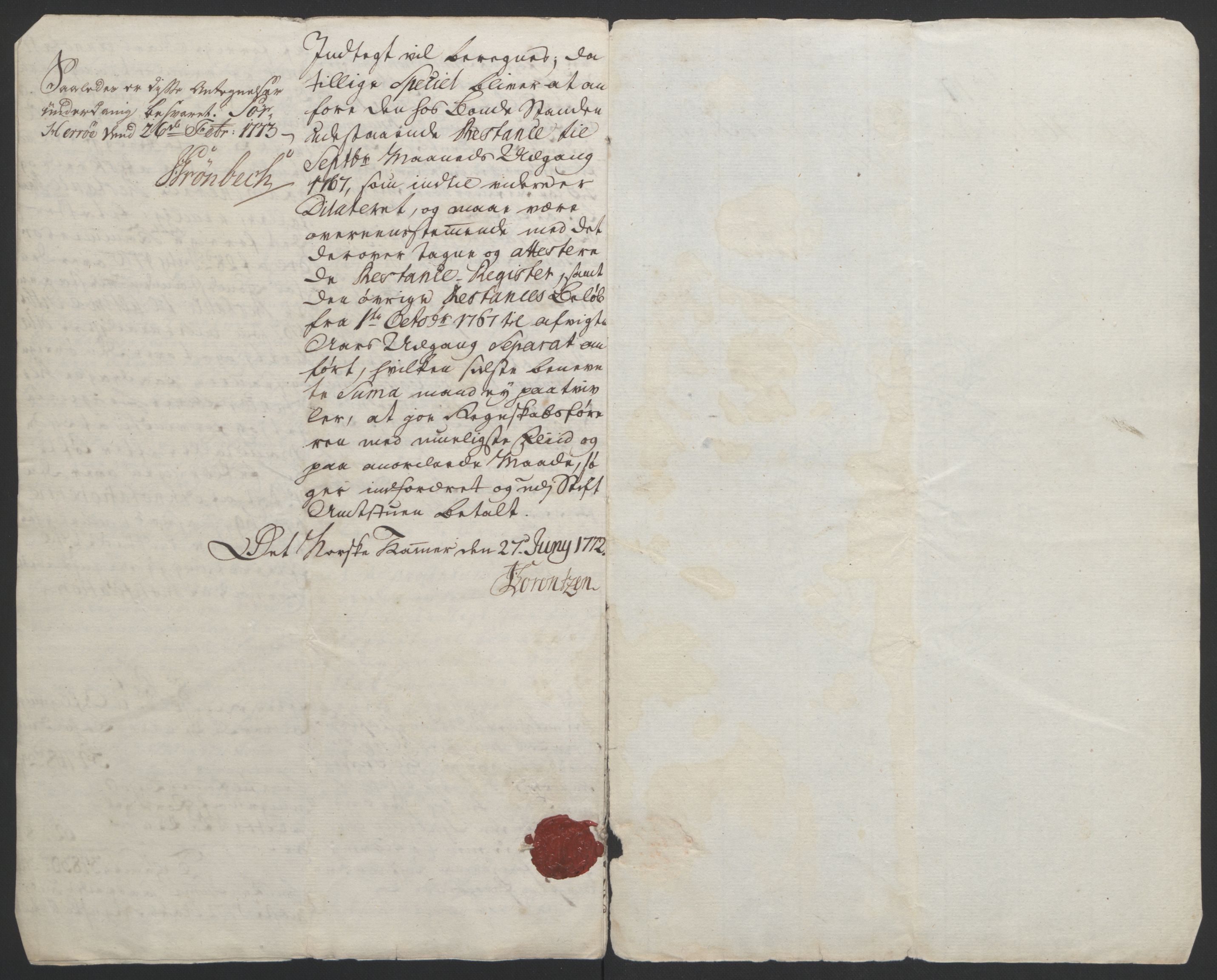 Rentekammeret inntil 1814, Reviderte regnskaper, Fogderegnskap, AV/RA-EA-4092/R65/L4573: Ekstraskatten Helgeland, 1762-1772, p. 652