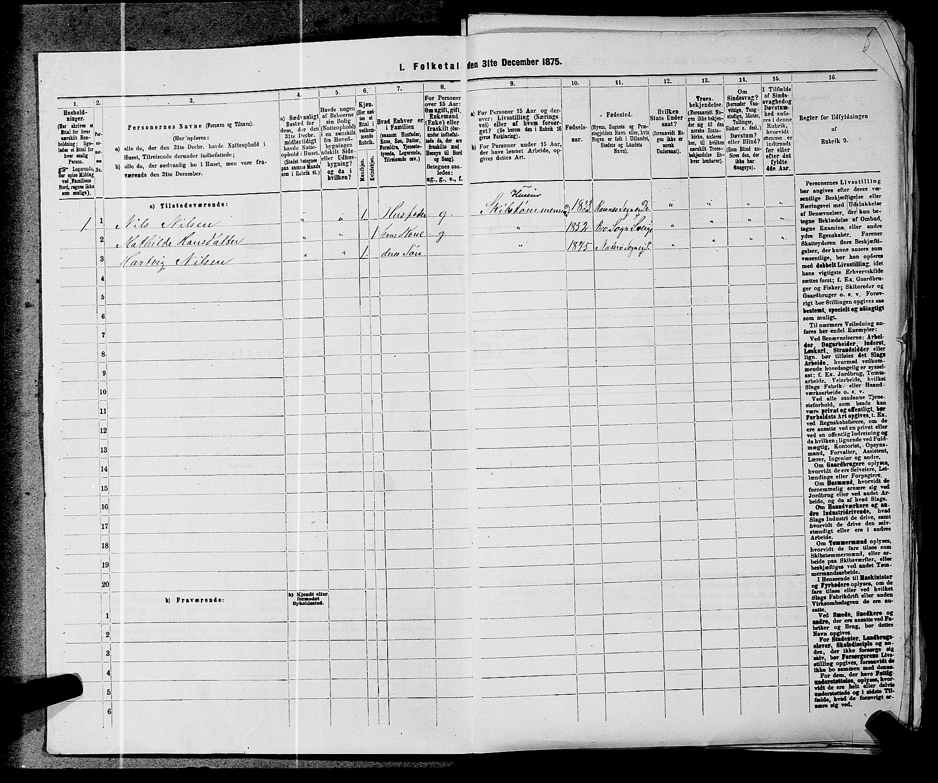 SAKO, 1875 census for 0722P Nøtterøy, 1875, p. 1336