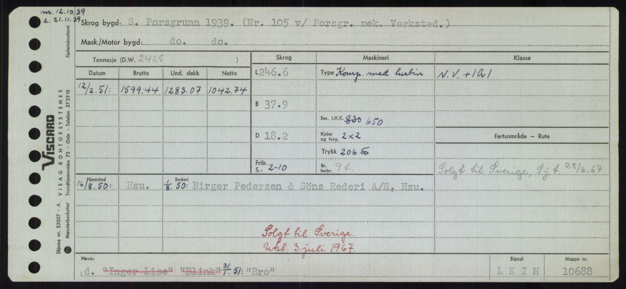 Sjøfartsdirektoratet med forløpere, Skipsmålingen, AV/RA-S-1627/H/Hd/L0005: Fartøy, Br-Byg, p. 325