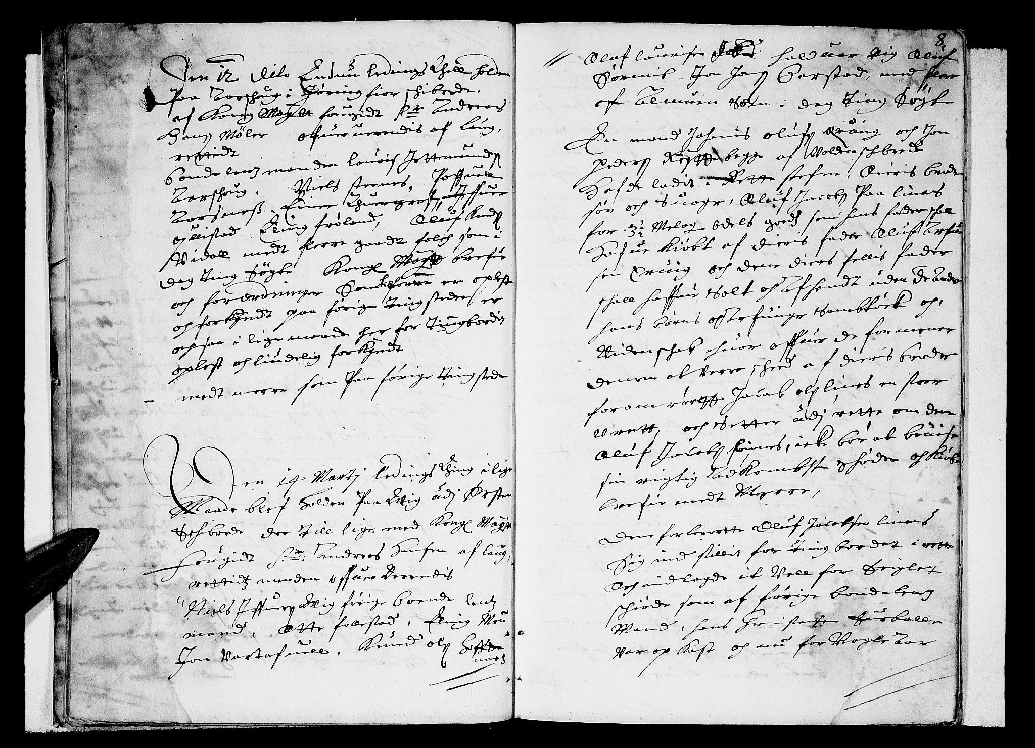 Sunnmøre sorenskriveri, AV/SAT-A-0005/1/1A/L0011: Tingbok 10, 1681, p. 7b-8a