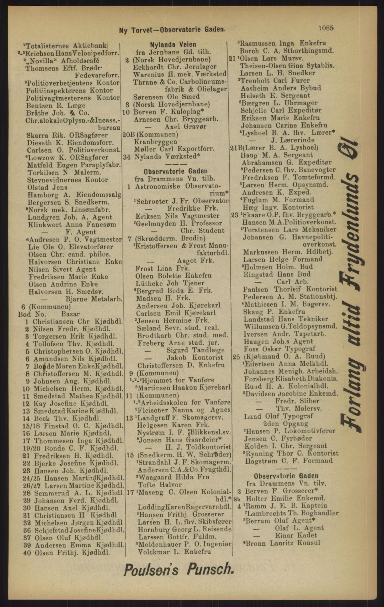 Kristiania/Oslo adressebok, PUBL/-, 1902, p. 1085