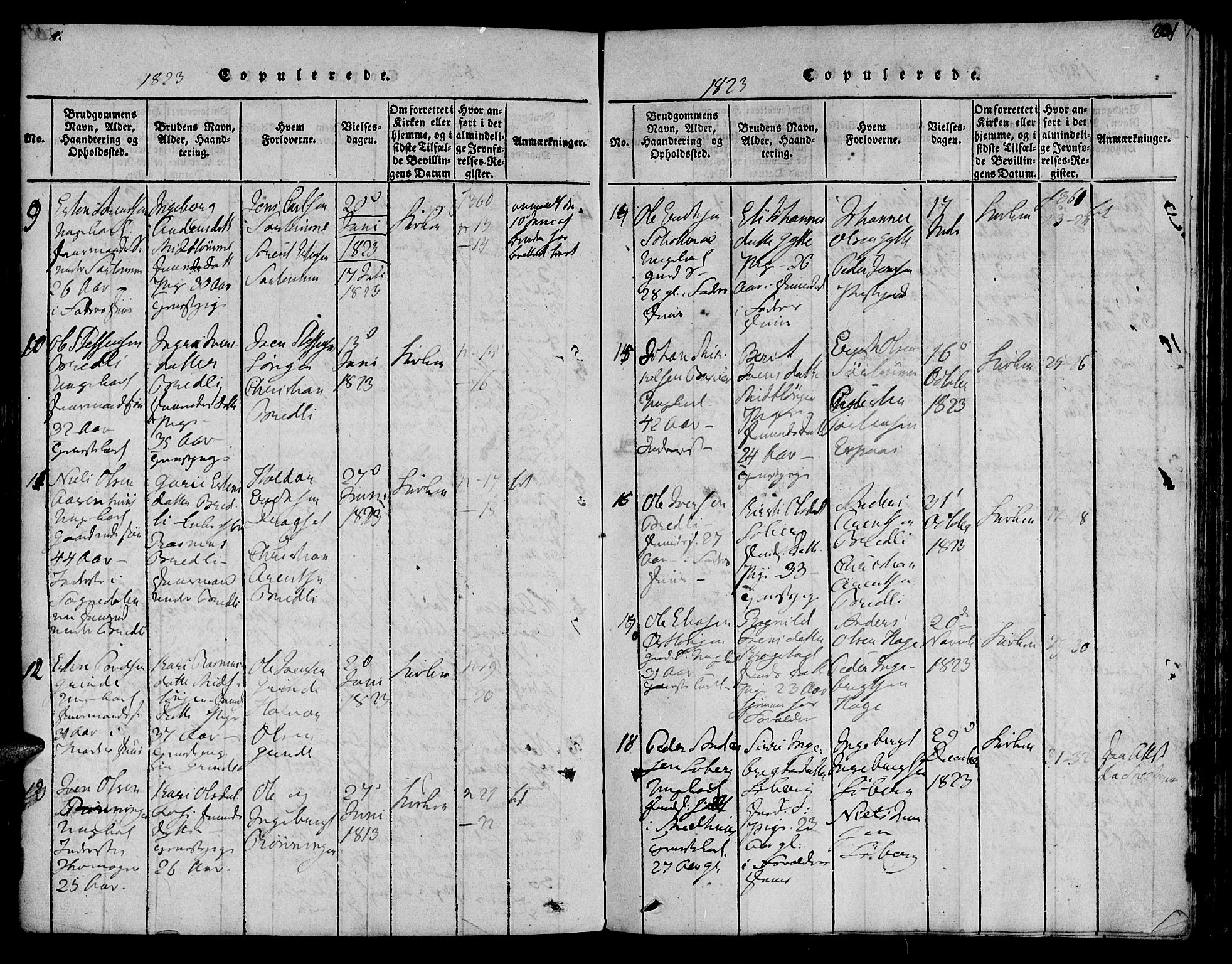 Ministerialprotokoller, klokkerbøker og fødselsregistre - Sør-Trøndelag, AV/SAT-A-1456/692/L1102: Parish register (official) no. 692A02, 1816-1842, p. 201