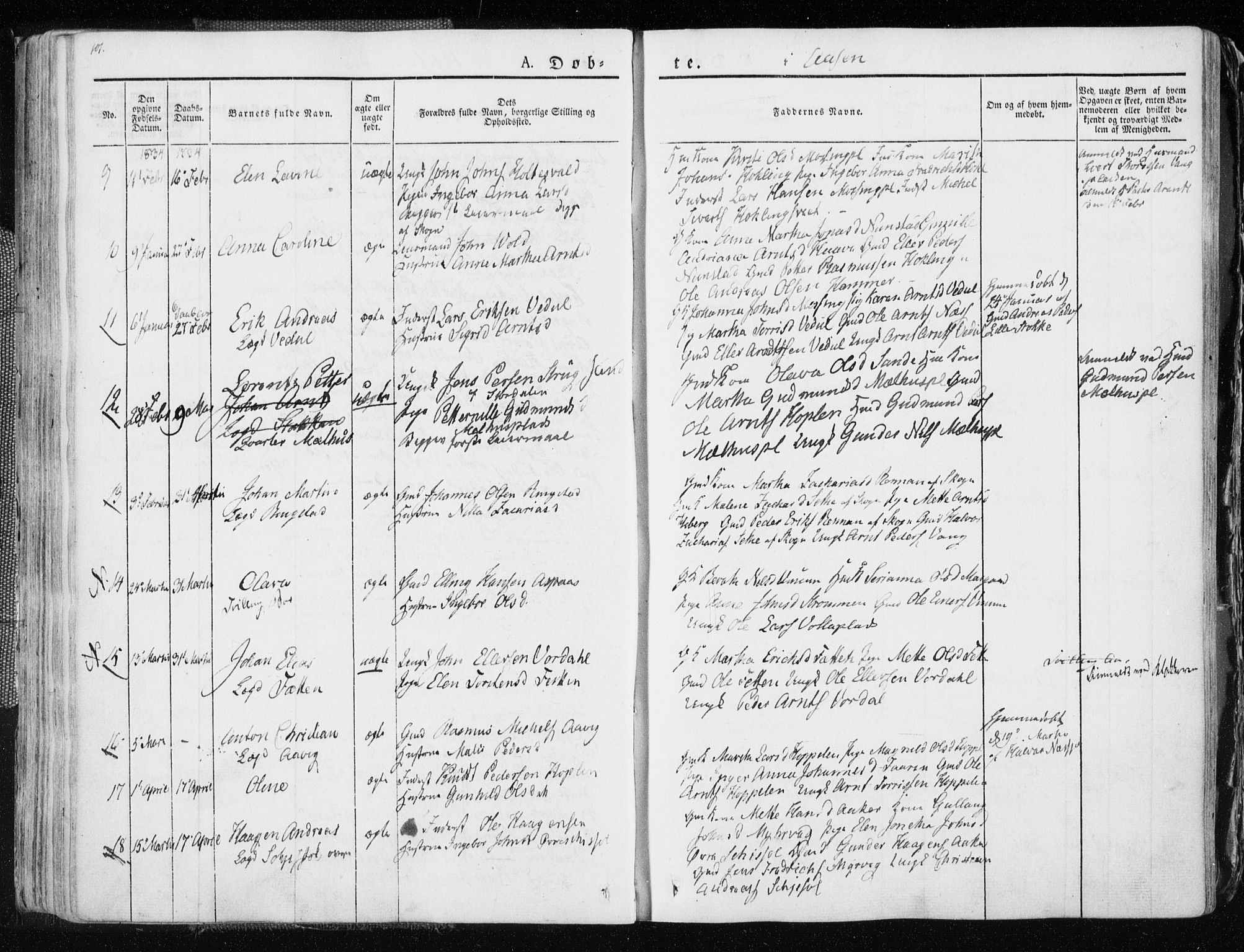 Ministerialprotokoller, klokkerbøker og fødselsregistre - Nord-Trøndelag, SAT/A-1458/713/L0114: Parish register (official) no. 713A05, 1827-1839, p. 101