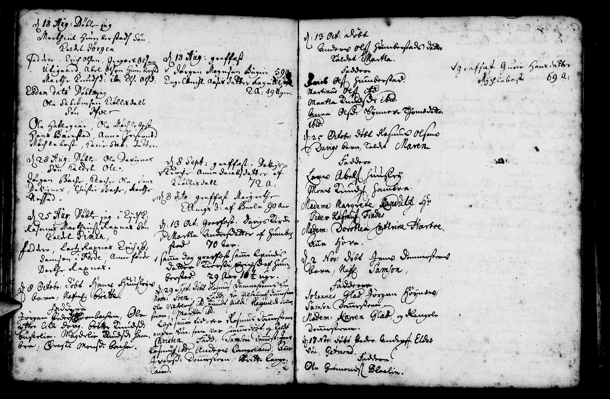 Davik sokneprestembete, AV/SAB-A-79701/H/Haa/Haaa/L0001: Parish register (official) no. A 1, 1710-1742, p. 50