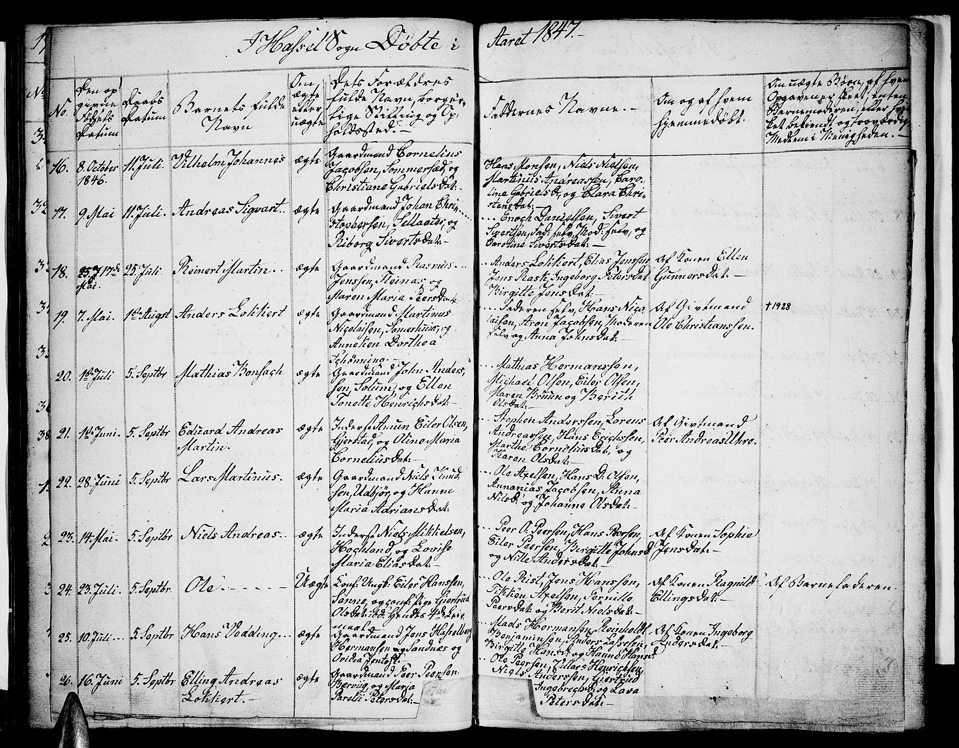 Ministerialprotokoller, klokkerbøker og fødselsregistre - Nordland, AV/SAT-A-1459/888/L1239: Parish register (official) no. 888A06 /1, 1837-1849