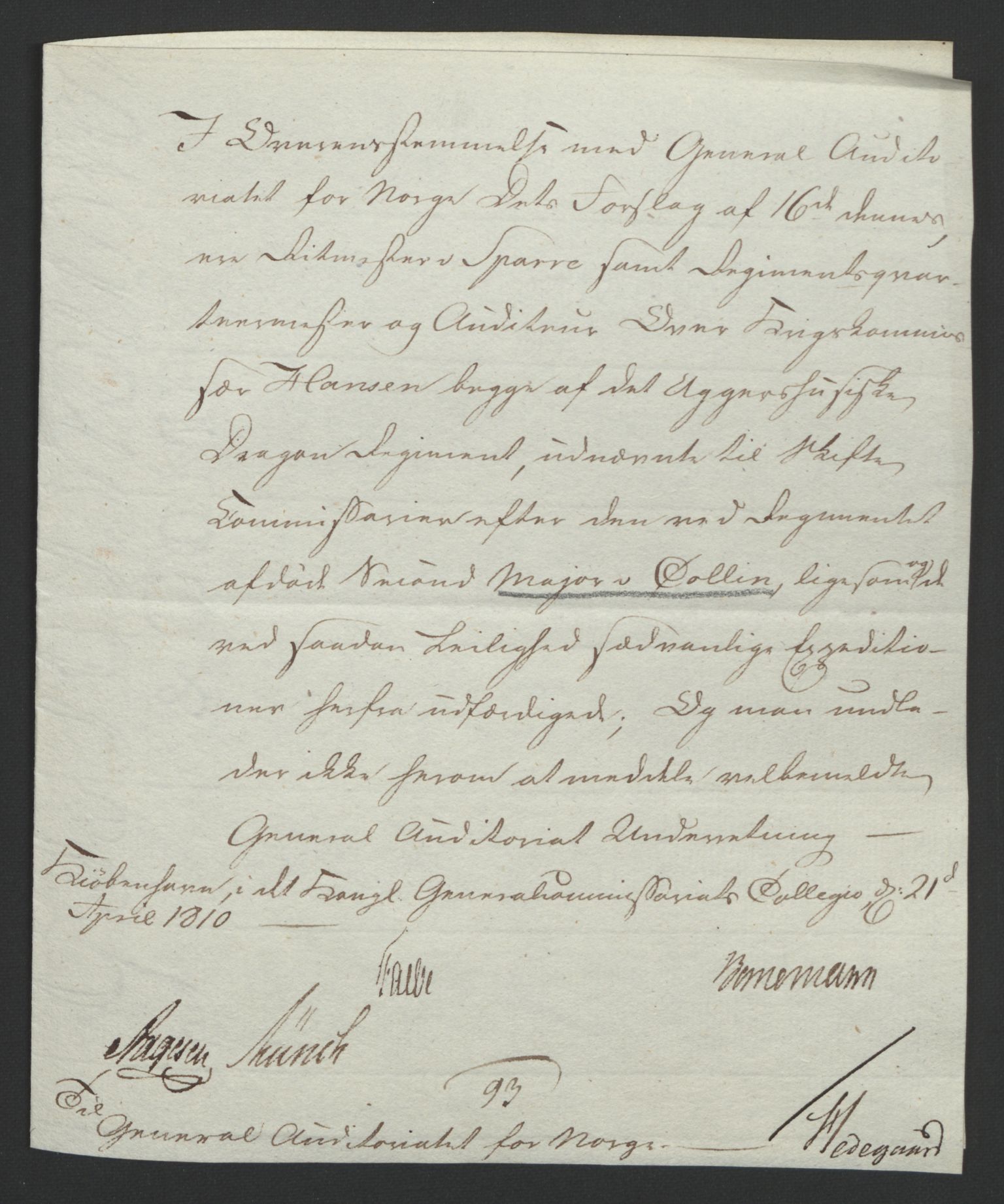 Forsvaret, Generalauditøren, AV/RA-RAFA-1772/F/Fj/Fja/L0027: --, 1769-1824, p. 39