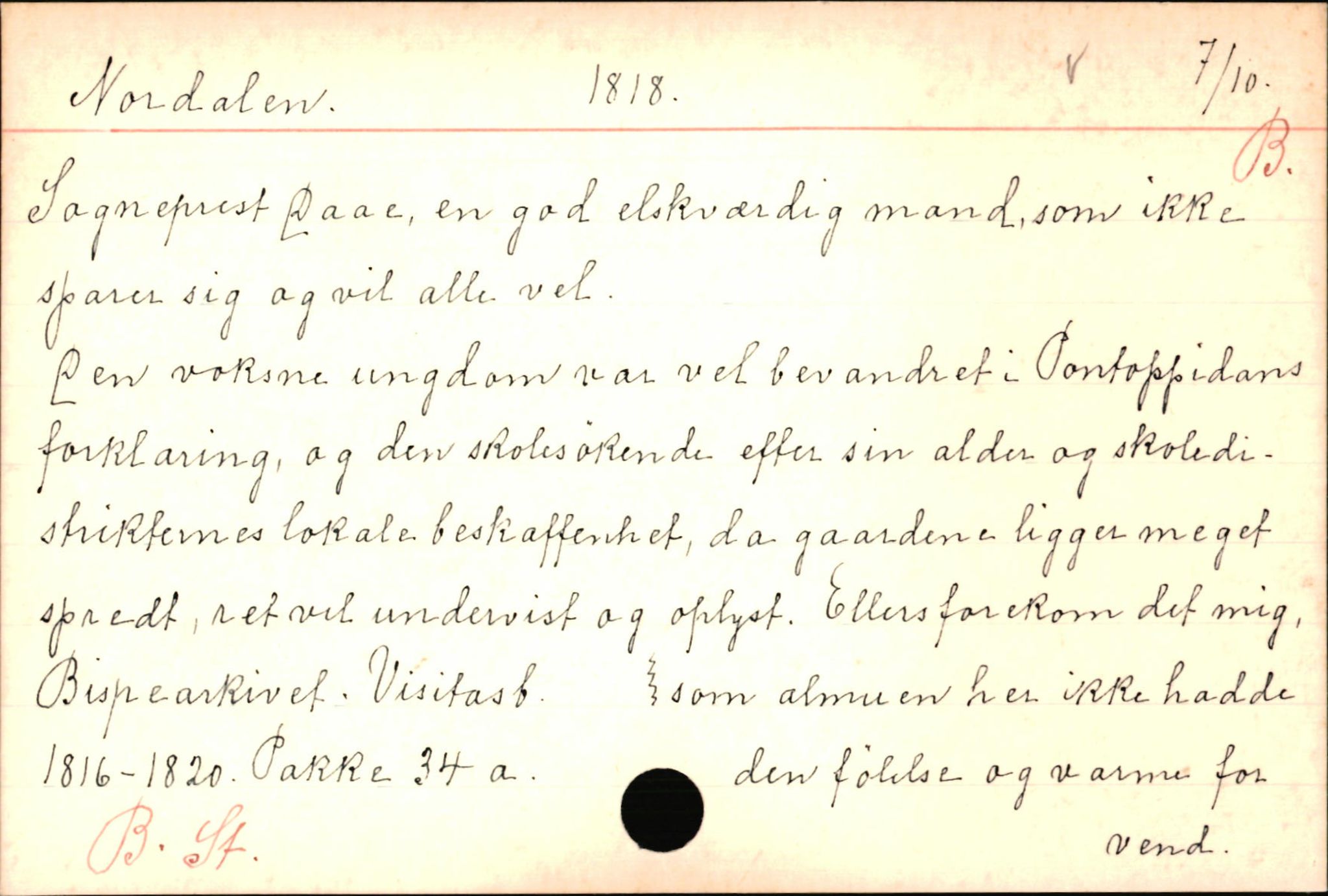 Haugen, Johannes - lærer, AV/SAB-SAB/PA-0036/01/L0001: Om klokkere og lærere, 1521-1904, p. 10935