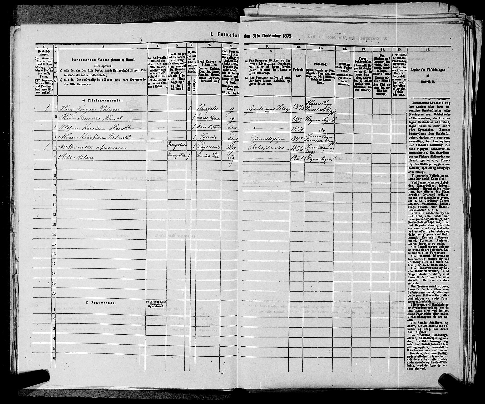 SAKO, 1875 census for 0721P Sem, 1875, p. 1378