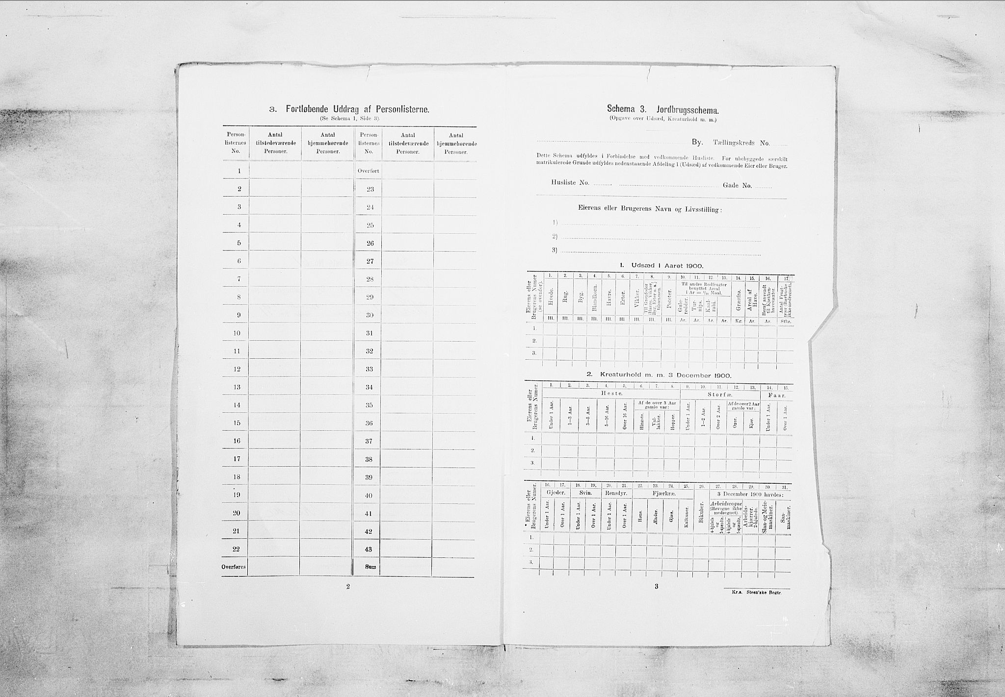 SAKO, 1900 census for Porsgrunn, 1900, p. 1673