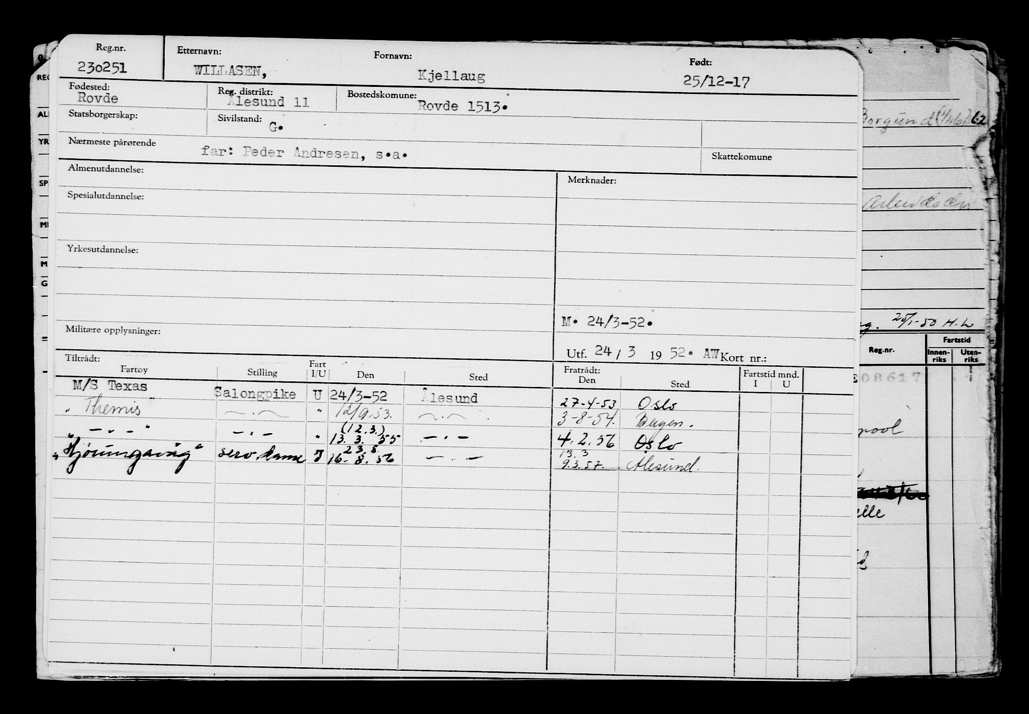 Direktoratet for sjømenn, AV/RA-S-3545/G/Gb/L0154: Hovedkort, 1917-1918, p. 215