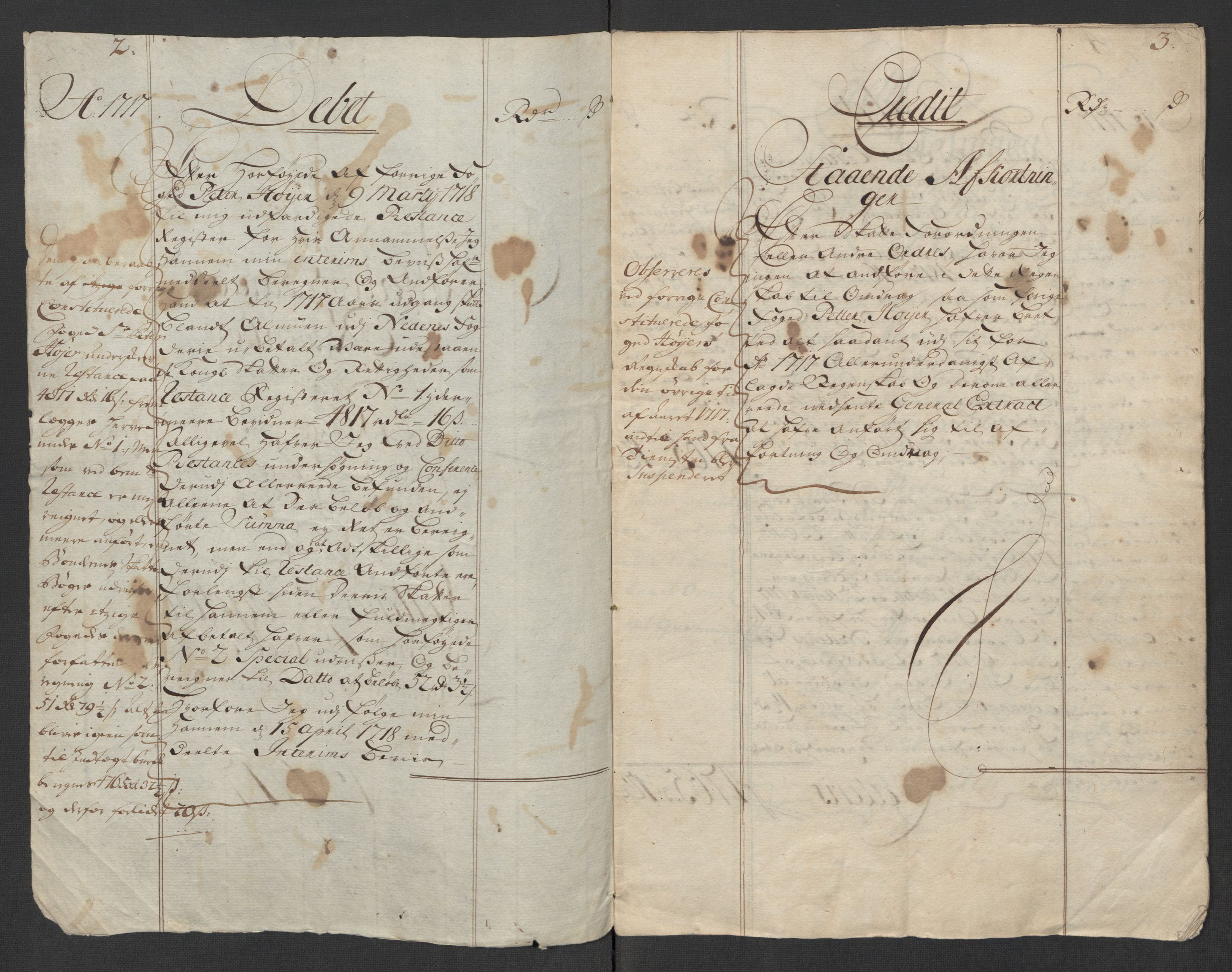 Rentekammeret inntil 1814, Reviderte regnskaper, Fogderegnskap, AV/RA-EA-4092/R39/L2326: Fogderegnskap Nedenes, 1717, p. 327