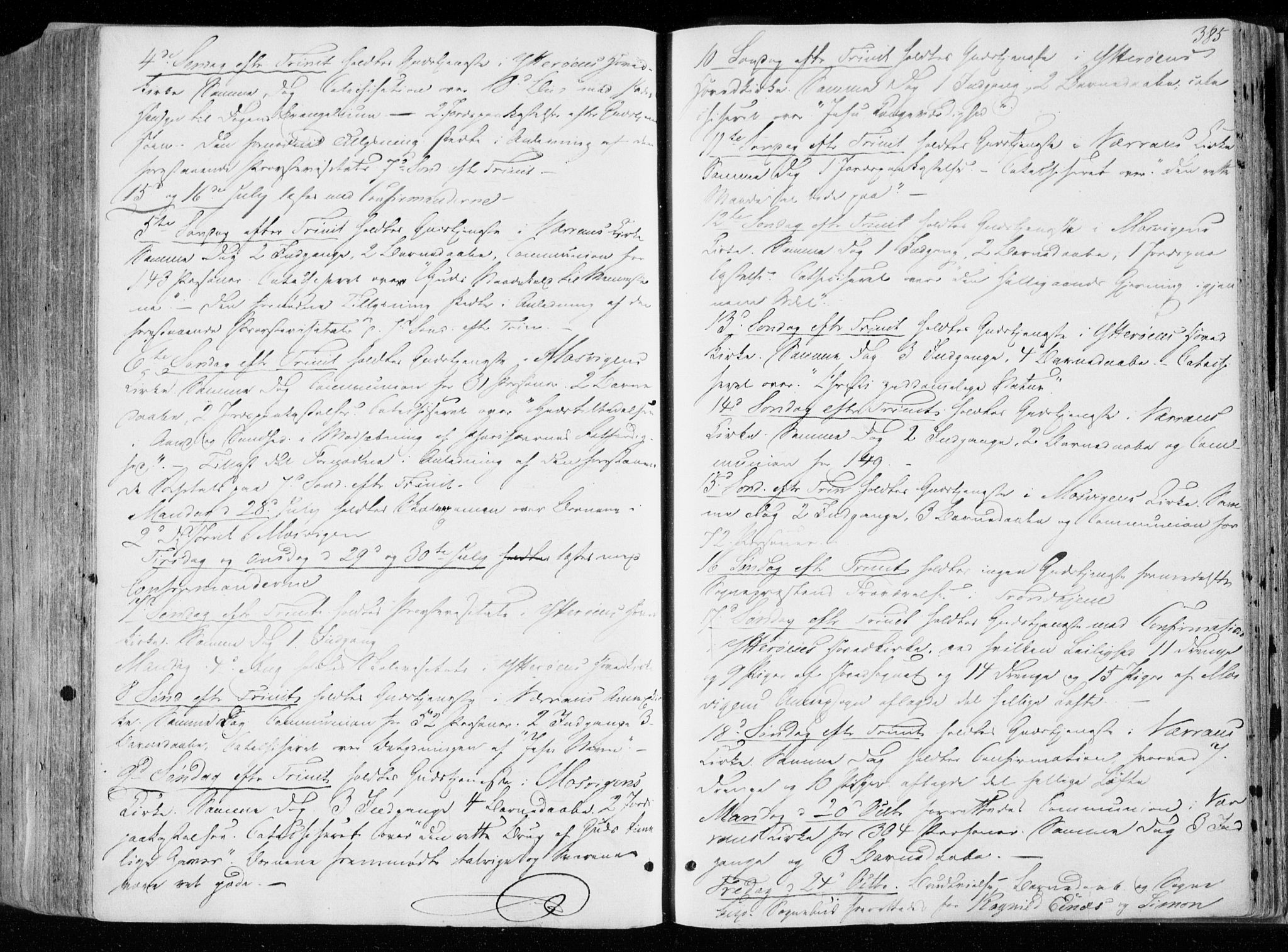 Ministerialprotokoller, klokkerbøker og fødselsregistre - Nord-Trøndelag, SAT/A-1458/722/L0218: Parish register (official) no. 722A05, 1843-1868, p. 385