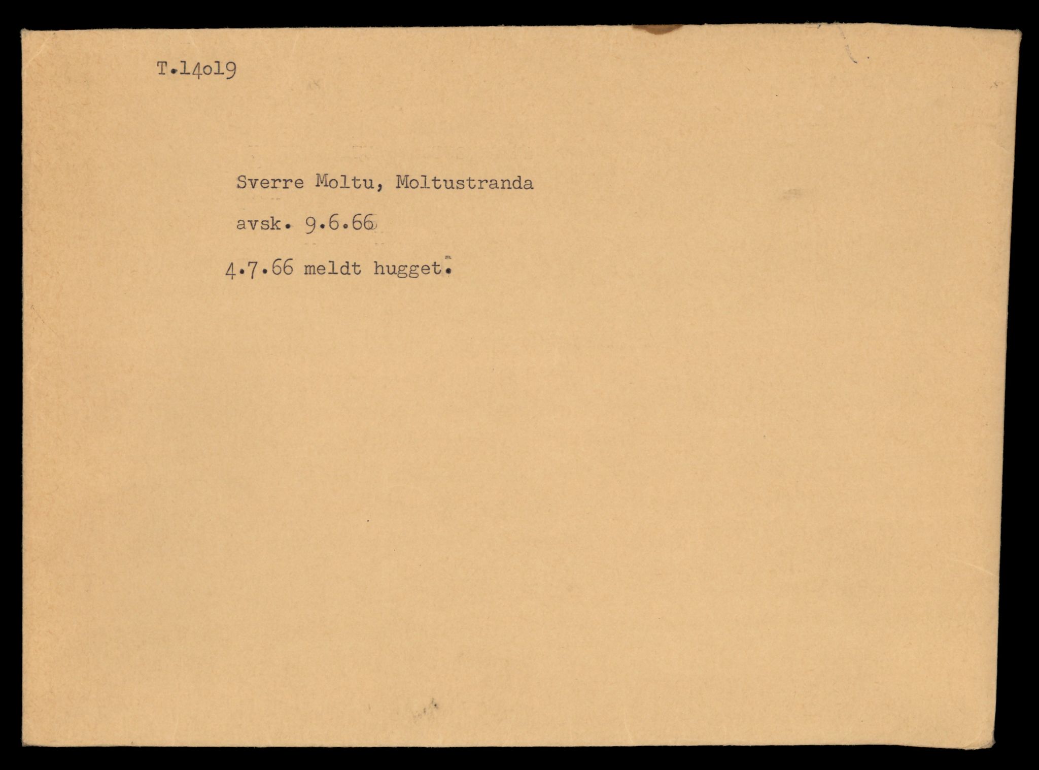 Møre og Romsdal vegkontor - Ålesund trafikkstasjon, AV/SAT-A-4099/F/Fe/L0042: Registreringskort for kjøretøy T 13906 - T 14079, 1927-1998, p. 1687