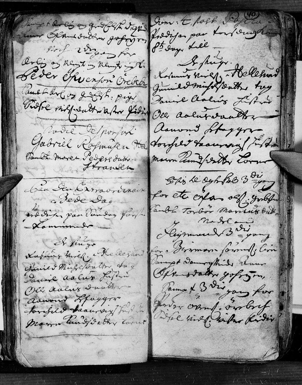 Søgne sokneprestkontor, AV/SAK-1111-0037/F/Fa/Fab/L0001: Parish register (official) no. A 1, 1716-1740, p. 40