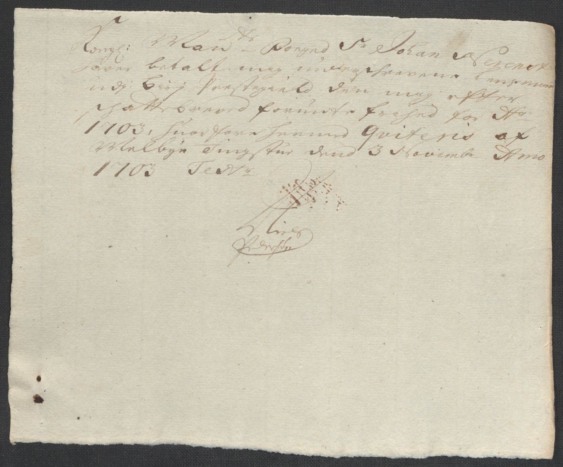 Rentekammeret inntil 1814, Reviderte regnskaper, Fogderegnskap, AV/RA-EA-4092/R18/L1301: Fogderegnskap Hadeland, Toten og Valdres, 1703, p. 163