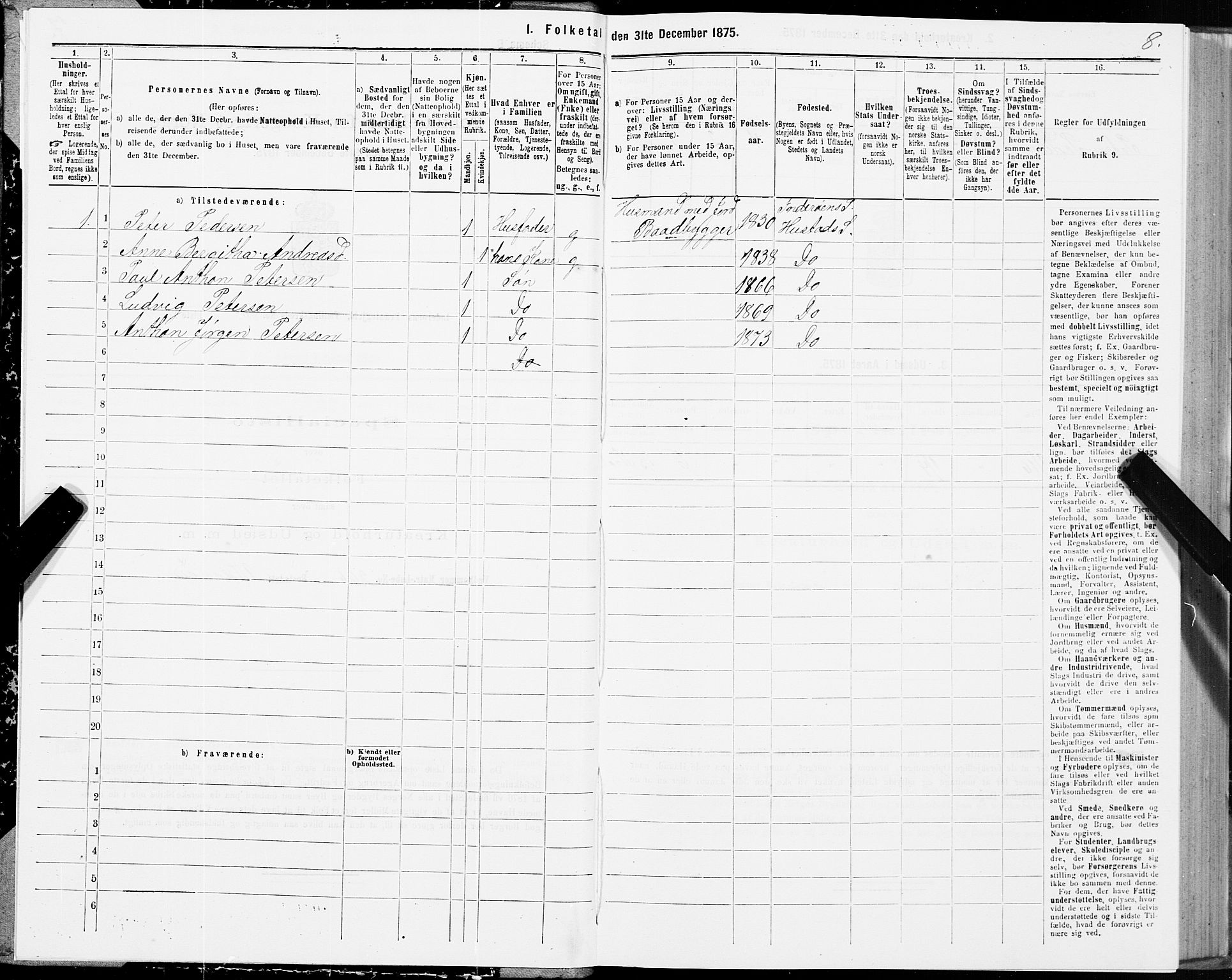 SAT, 1875 census for 1729P Inderøy, 1875, p. 6008