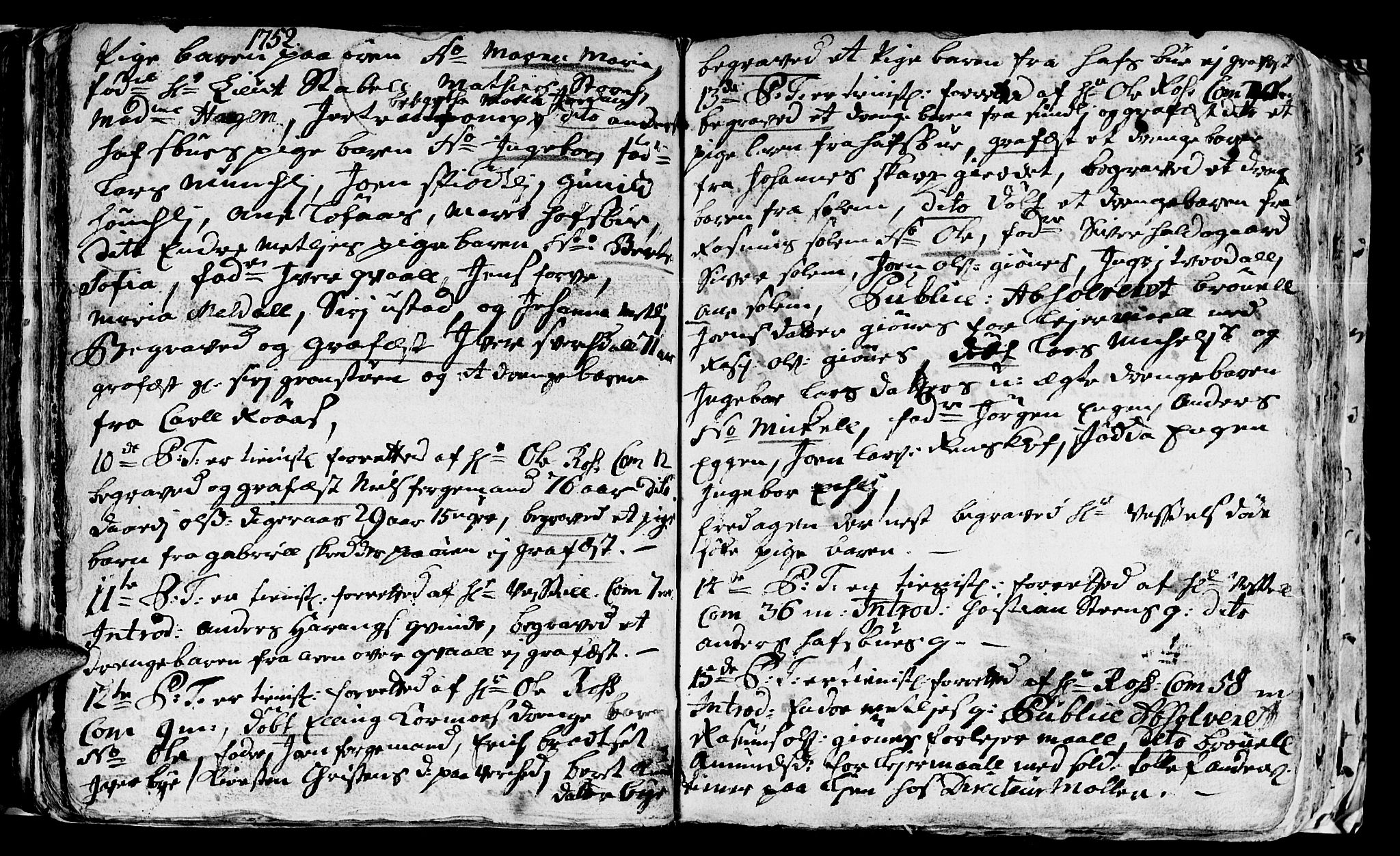 Ministerialprotokoller, klokkerbøker og fødselsregistre - Sør-Trøndelag, AV/SAT-A-1456/668/L0813: Parish register (copy) no. 668C02, 1743-1765