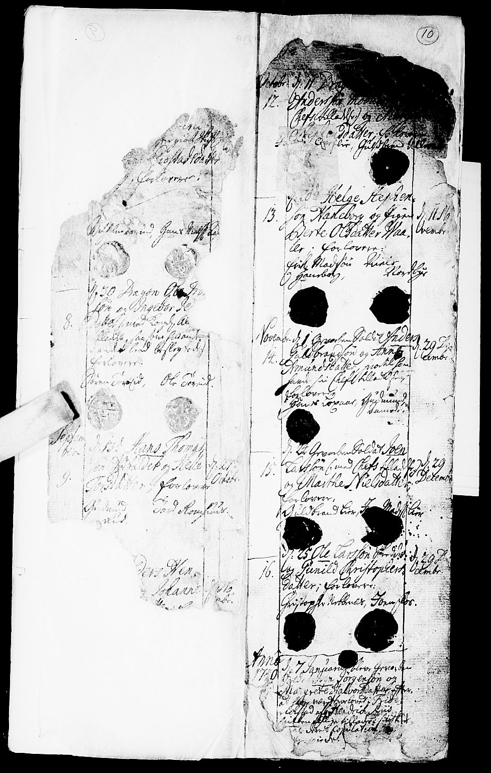 Aurskog prestekontor Kirkebøker, SAO/A-10304a/F/Fa/L0002: Parish register (official) no. I 2, 1735-1766, p. 10
