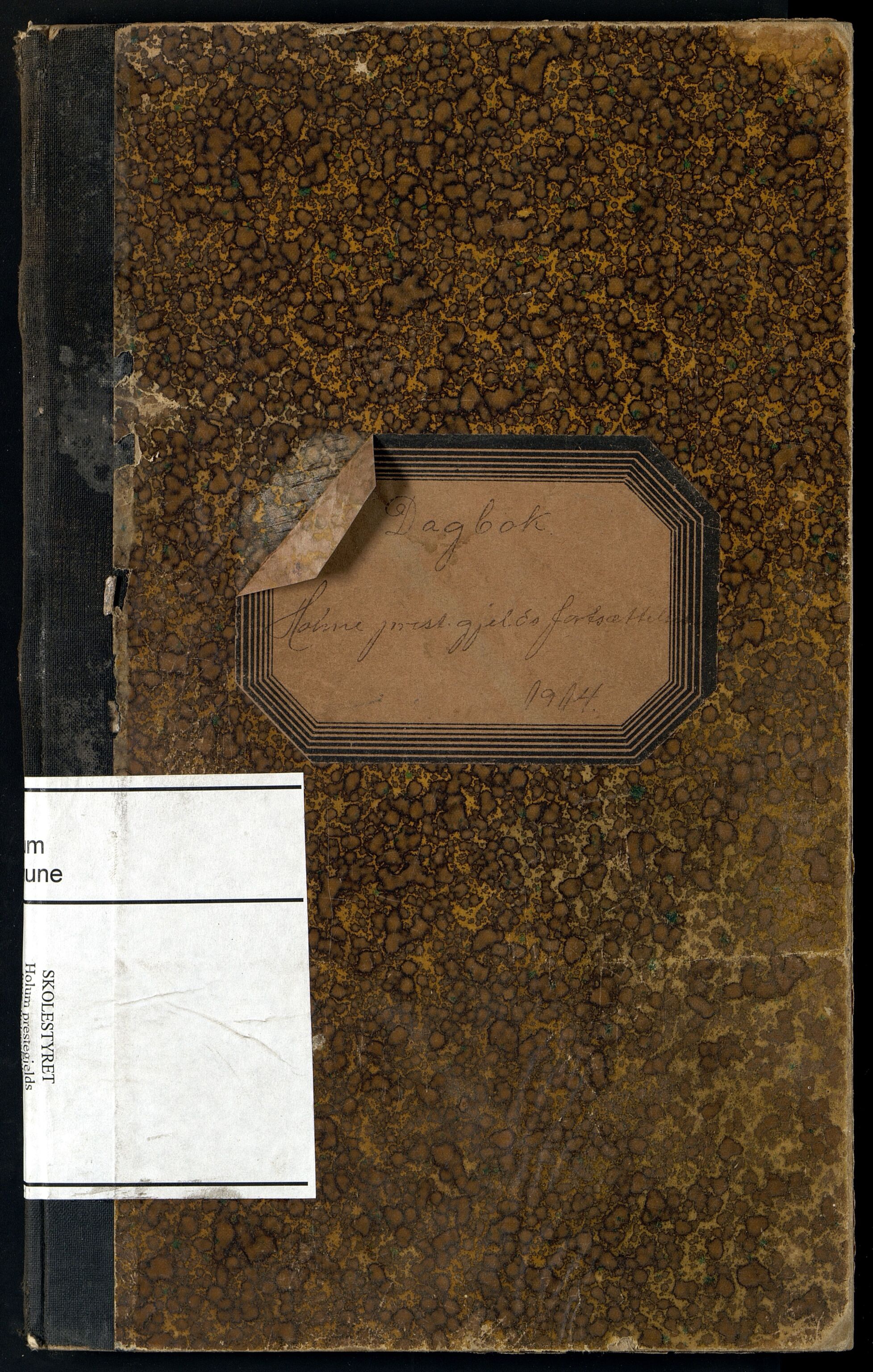 Holum kommune - Holum Prestegjelds Fortsettelseskoler, ARKSOR/1002HO559/I/L0001: Dagbok, 1913-1932