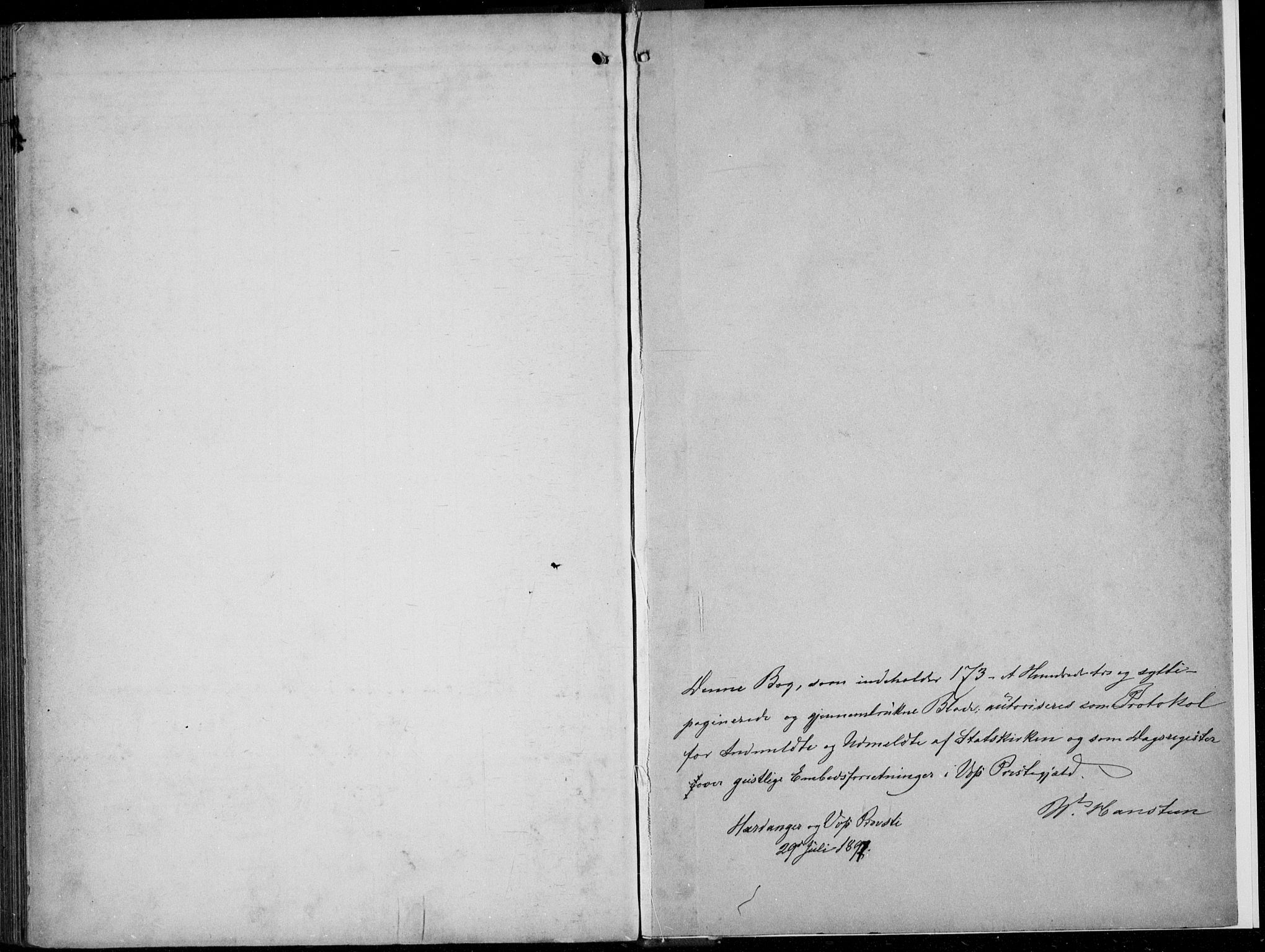 Voss sokneprestembete, AV/SAB-A-79001/H/Haa: Parish register (official) no. F  1, 1898-1926