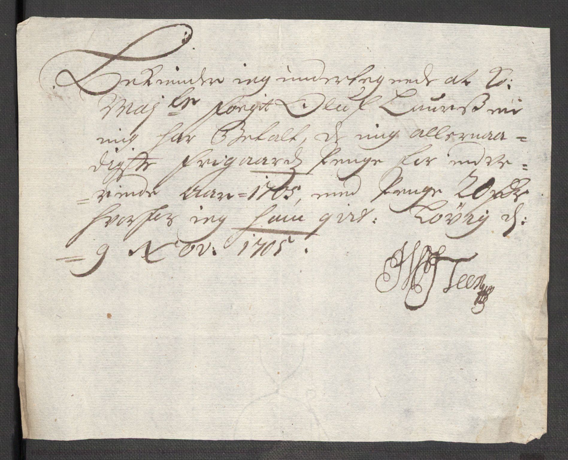 Rentekammeret inntil 1814, Reviderte regnskaper, Fogderegnskap, AV/RA-EA-4092/R48/L2983: Fogderegnskap Sunnhordland og Hardanger, 1705, p. 193