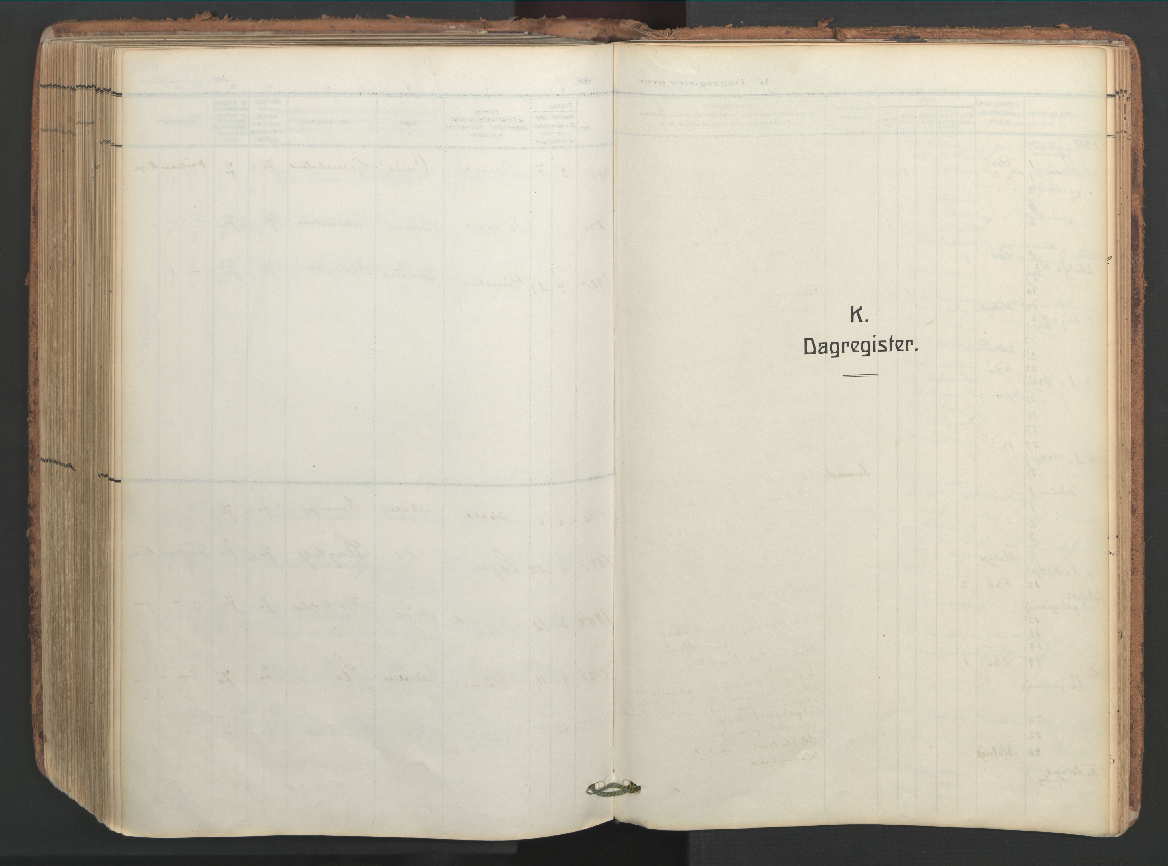 Ministerialprotokoller, klokkerbøker og fødselsregistre - Nordland, SAT/A-1459/891/L1306: Parish register (official) no. 891A11, 1911-1927